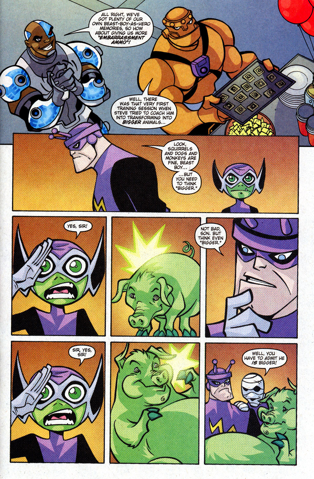 Read online Teen Titans Go! (2003) comic -  Issue #28 - 15