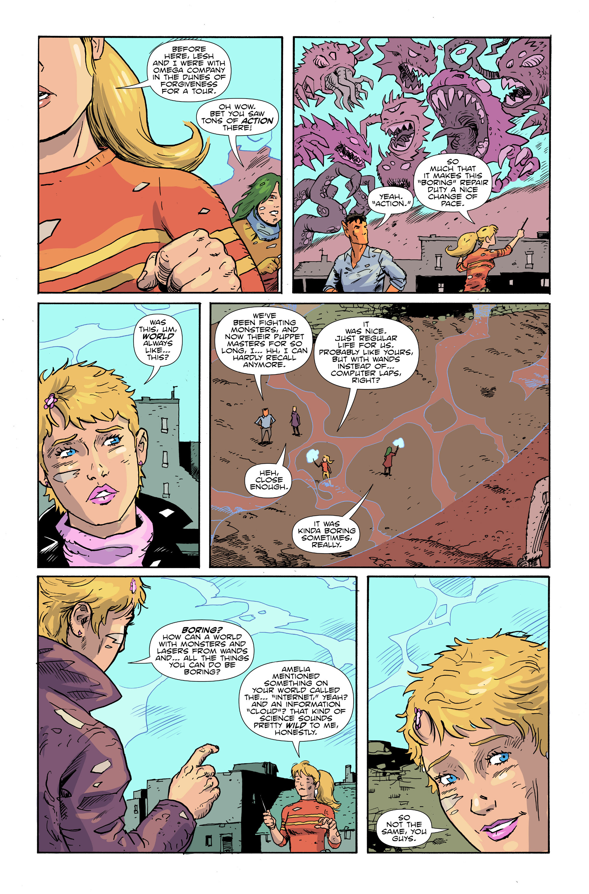 Read online Amelia Cole Versus The End of Everything comic -  Issue #27 - 7