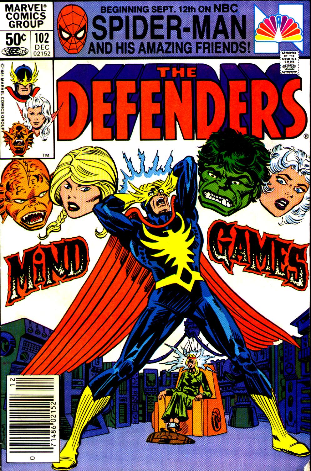 Read online The Defenders (1972) comic -  Issue #102 - 1