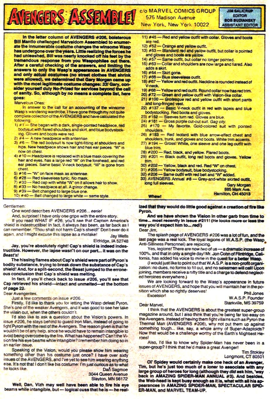 Read online The Avengers (1963) comic -  Issue #213 - 23