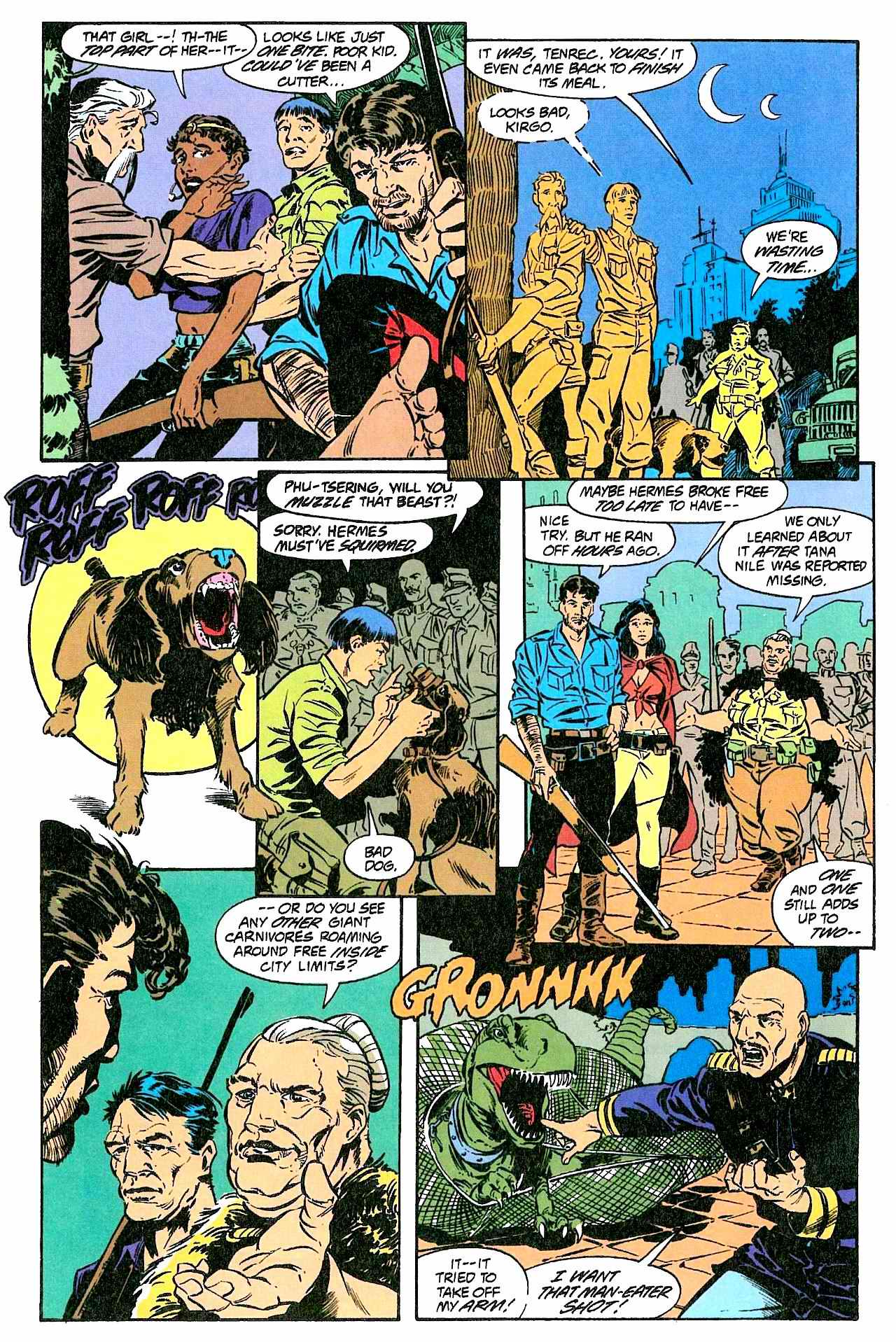 Read online Cadillacs and Dinosaurs comic -  Issue #4 - 14