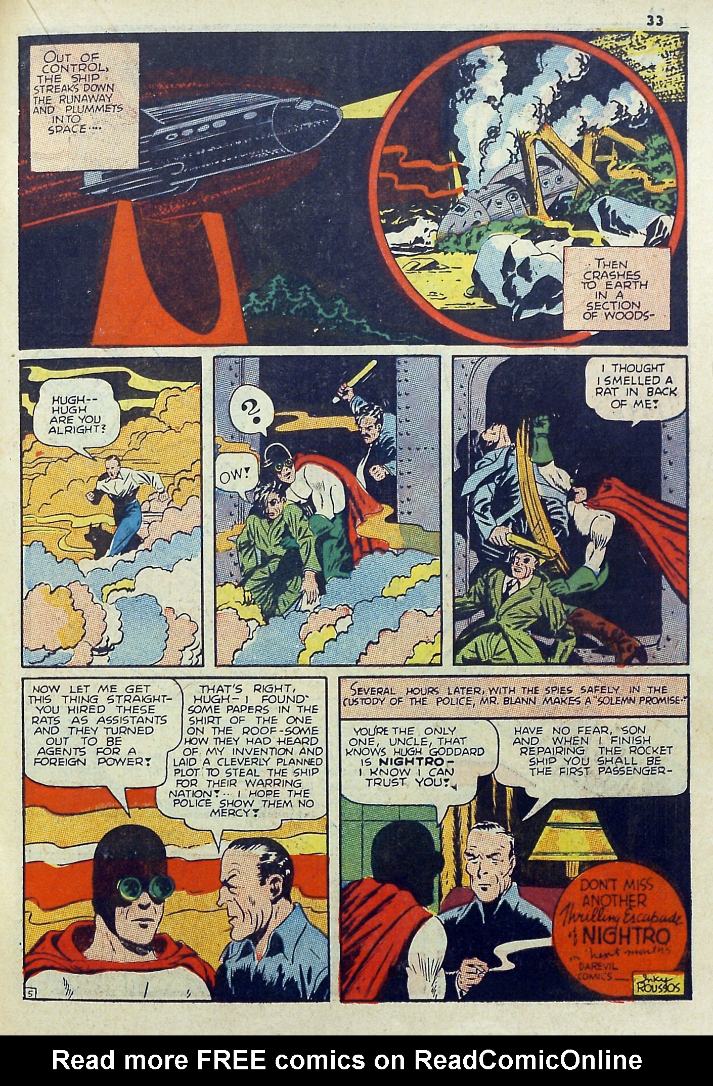 Read online Daredevil (1941) comic -  Issue #5 - 35