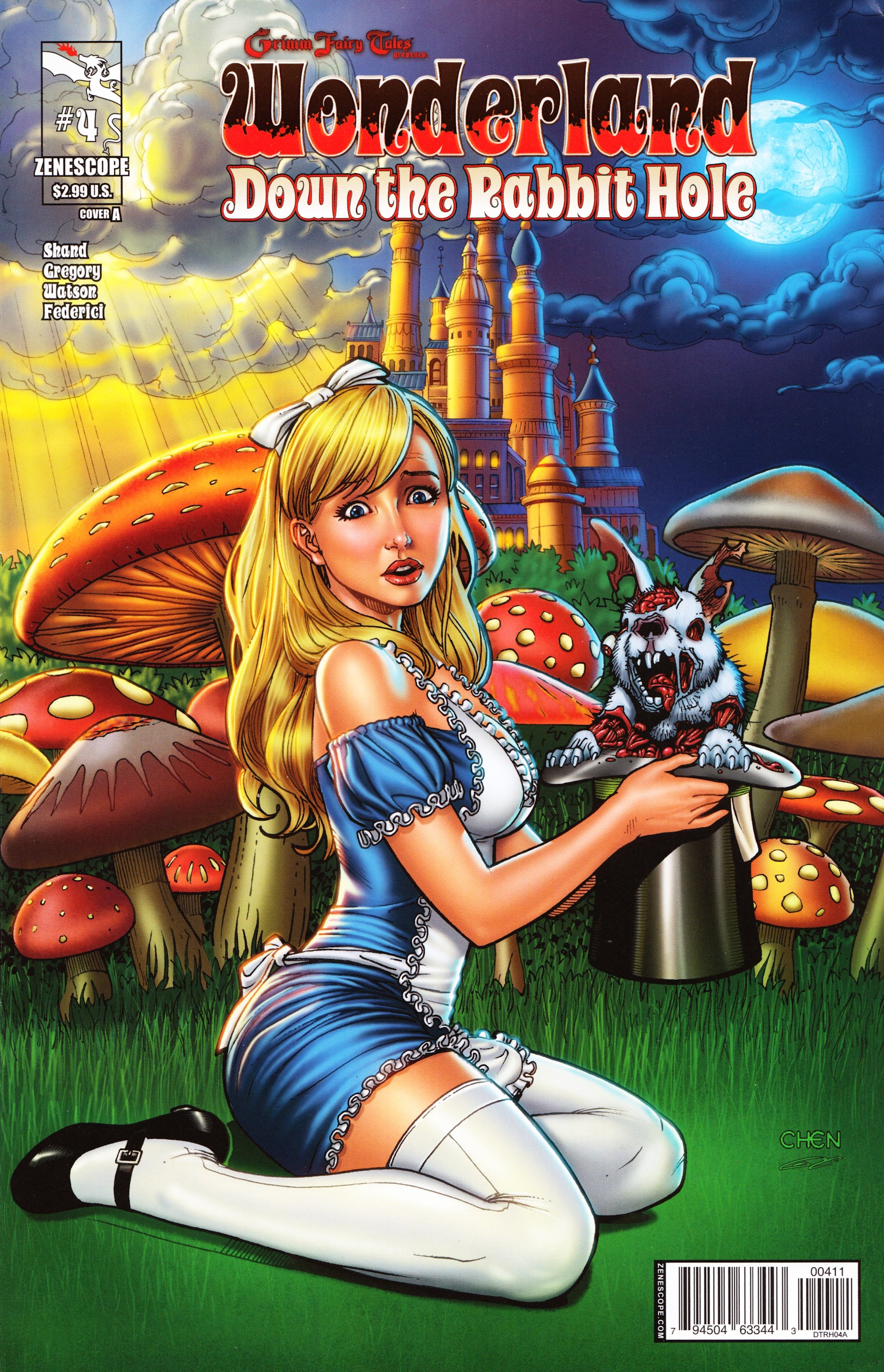 Read online Grimm Fairy Tales presents Wonderland: Down the Rabbit Hole comic -  Issue #4 - 1