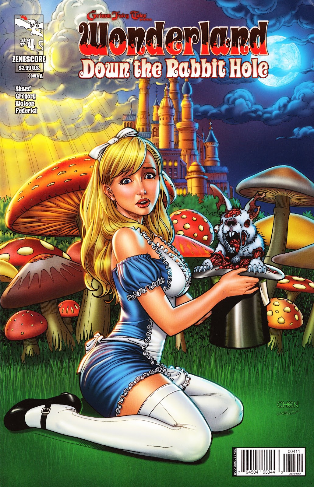Grimm Fairy Tales presents Wonderland: Down the Rabbit Hole issue 4 - Page 1