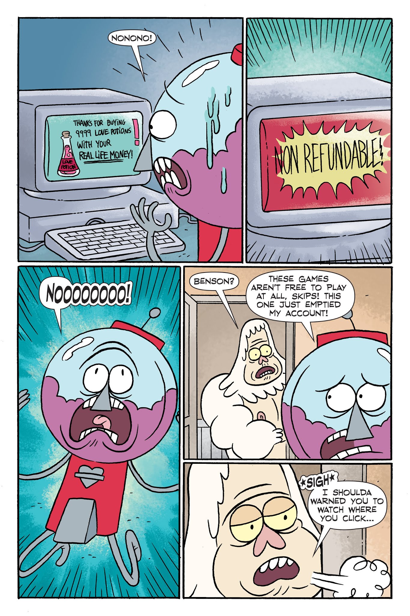 Read online Regular Show: A Clash of Consoles comic -  Issue # TPB (Part 1) - 51