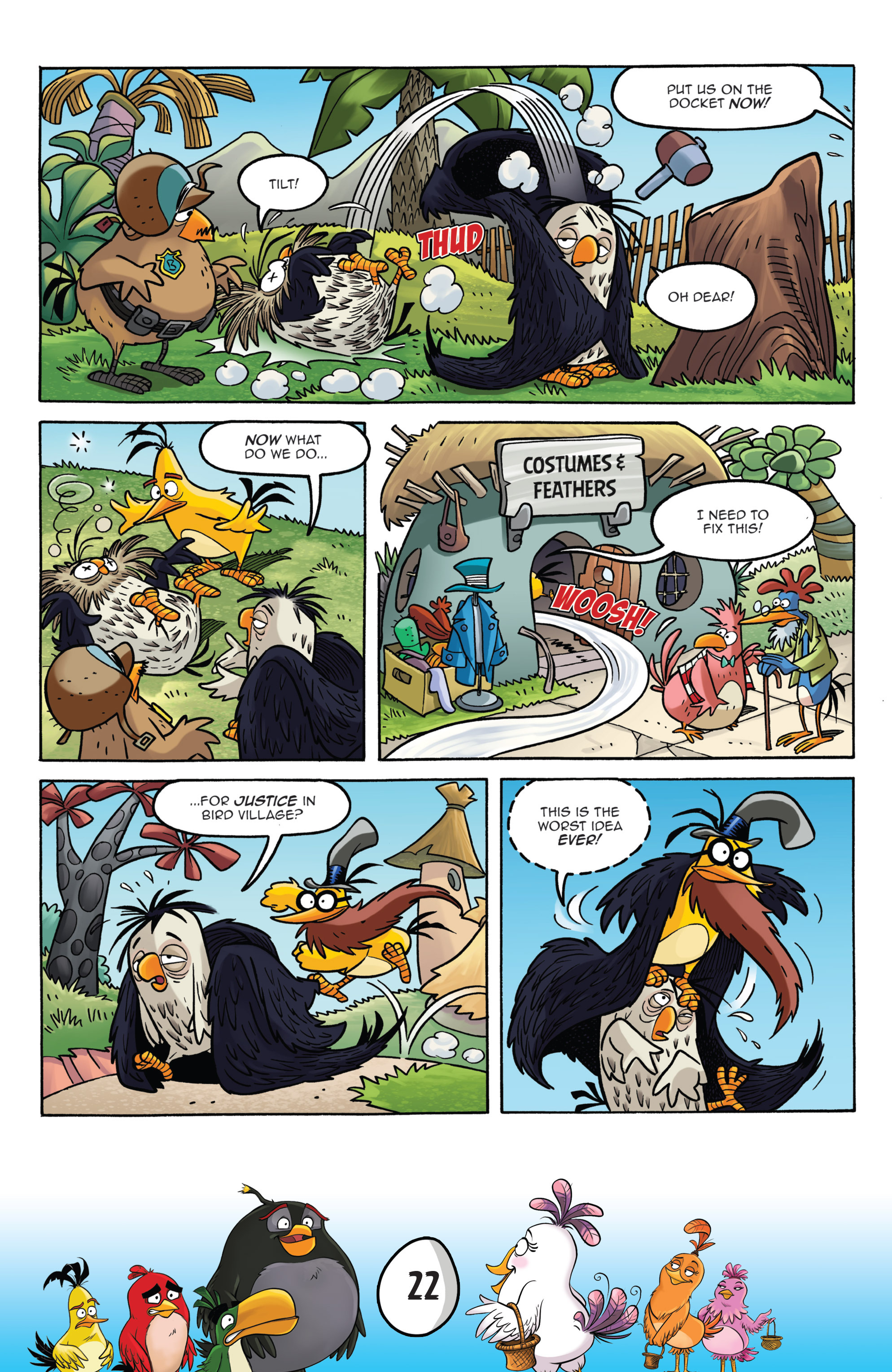 Read online Angry Birds: Flight School comic -  Issue #2 - 24