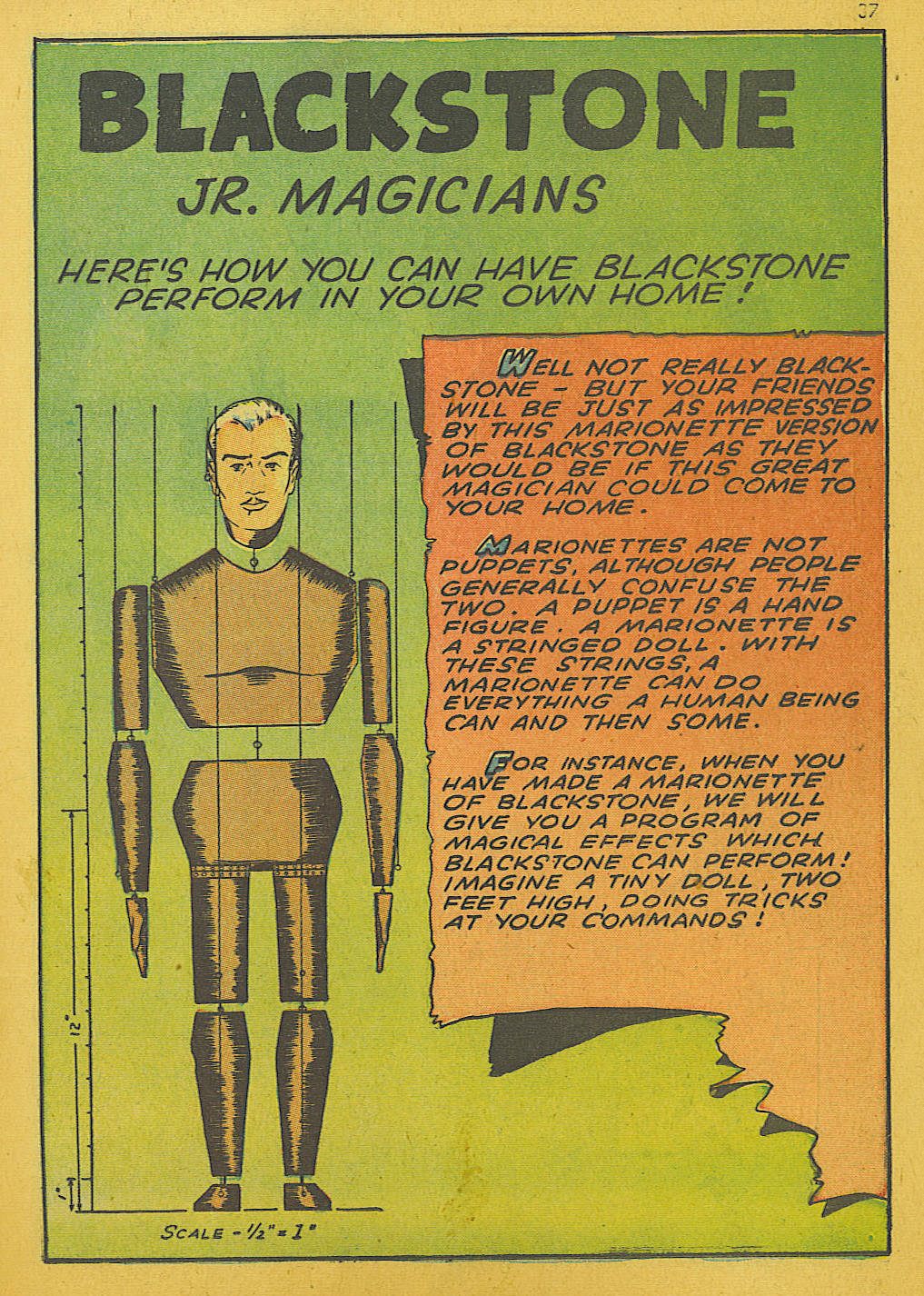 Read online Super-Magician Comics comic -  Issue #10 - 37
