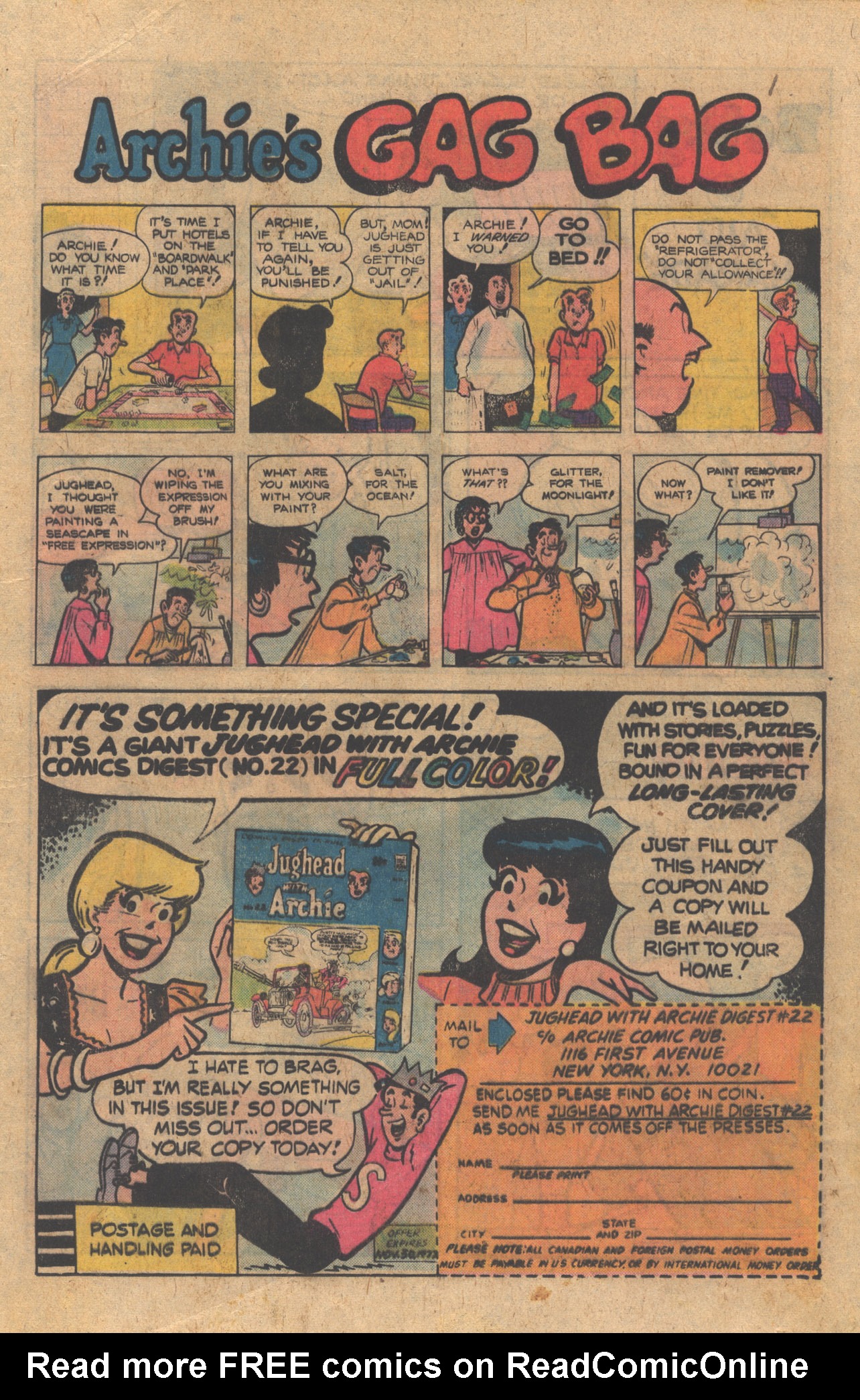 Read online Archie Giant Series Magazine comic -  Issue #459 - 17