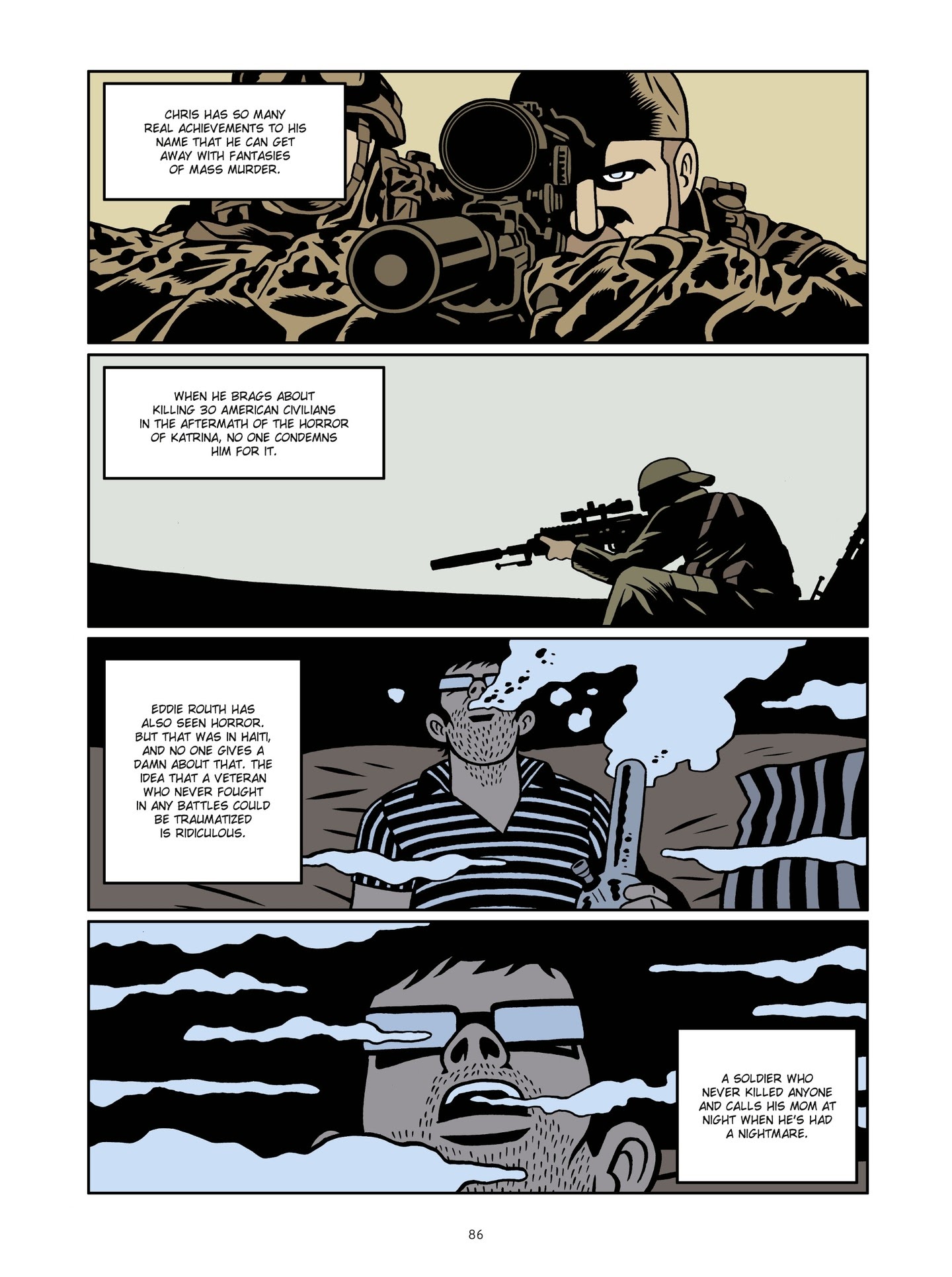 Read online The Man Who Shot Chris Kyle: An American Legend comic -  Issue # TPB 2 - 86