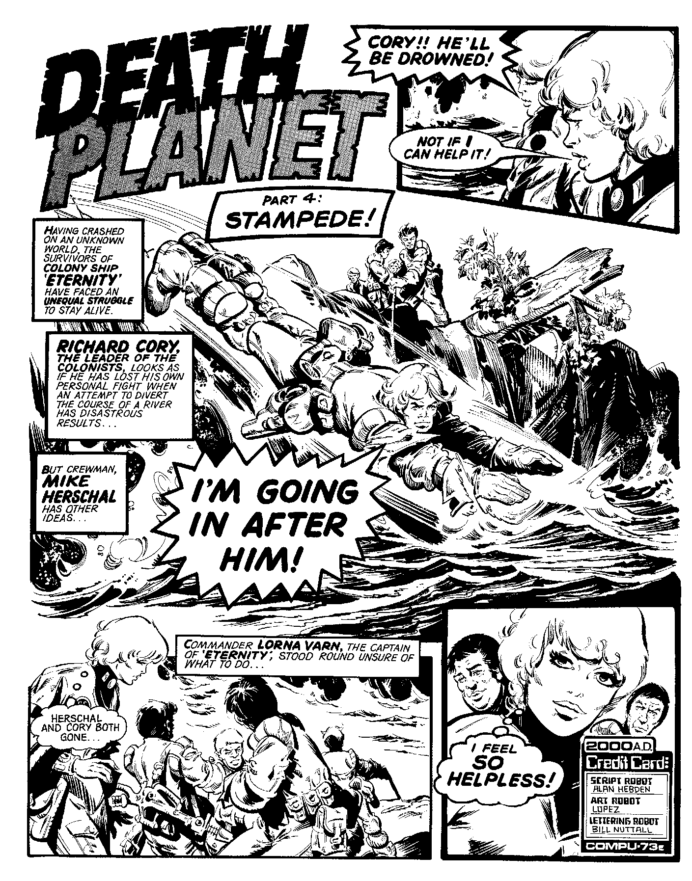 Read online Planet of the Damned & Death Planet comic -  Issue # TPB - 72