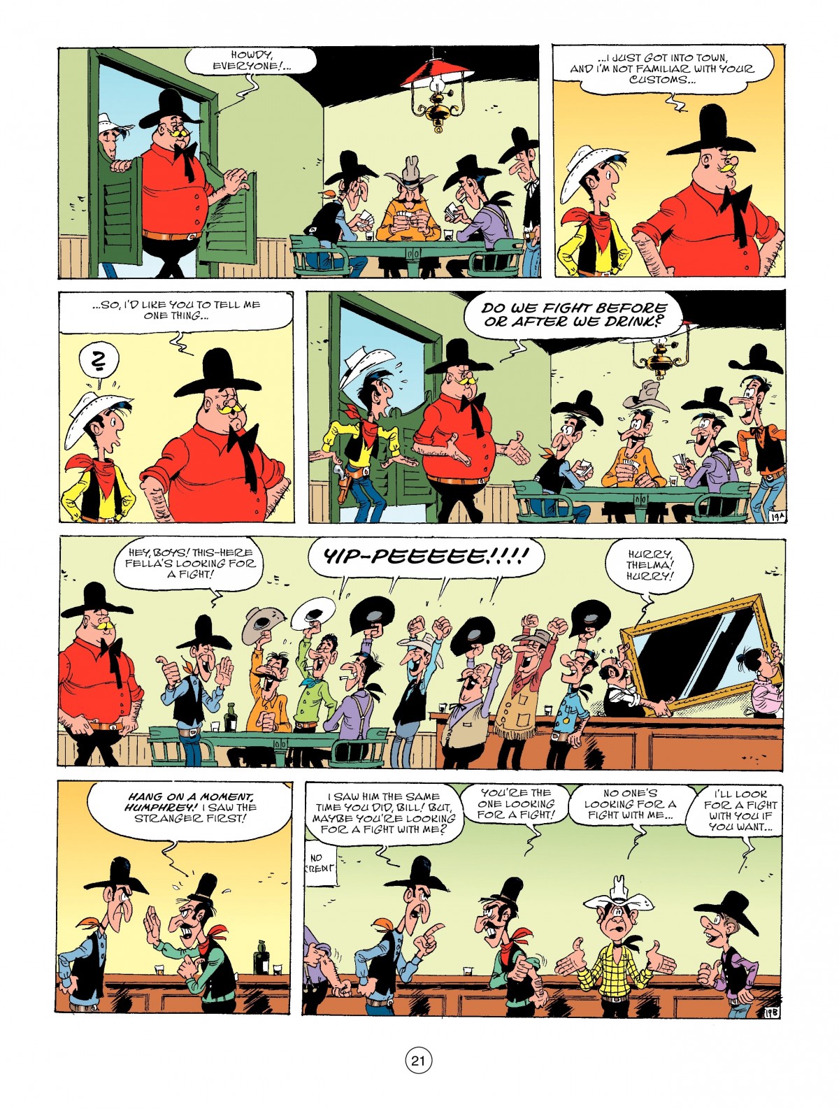 Read online A Lucky Luke Adventure comic -  Issue #51 - 21