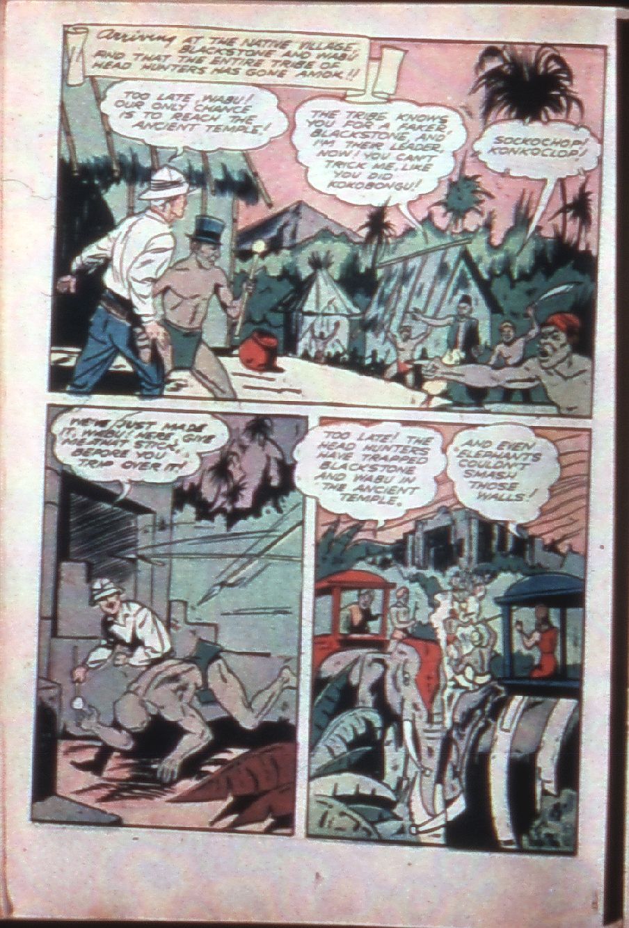 Read online Super-Magician Comics comic -  Issue #7 - 32