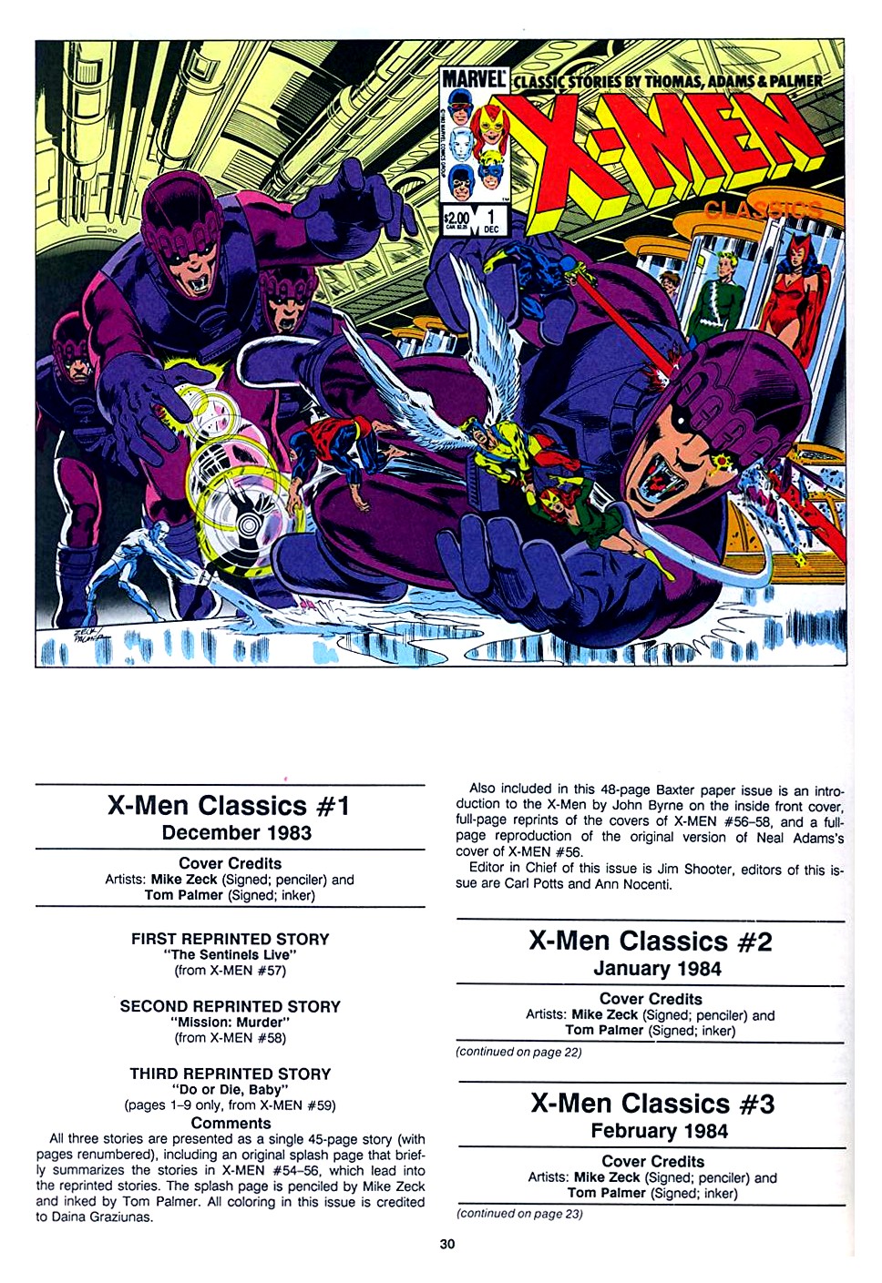 Read online The Official Marvel Index To The X-Men comic -  Issue #4 - 32