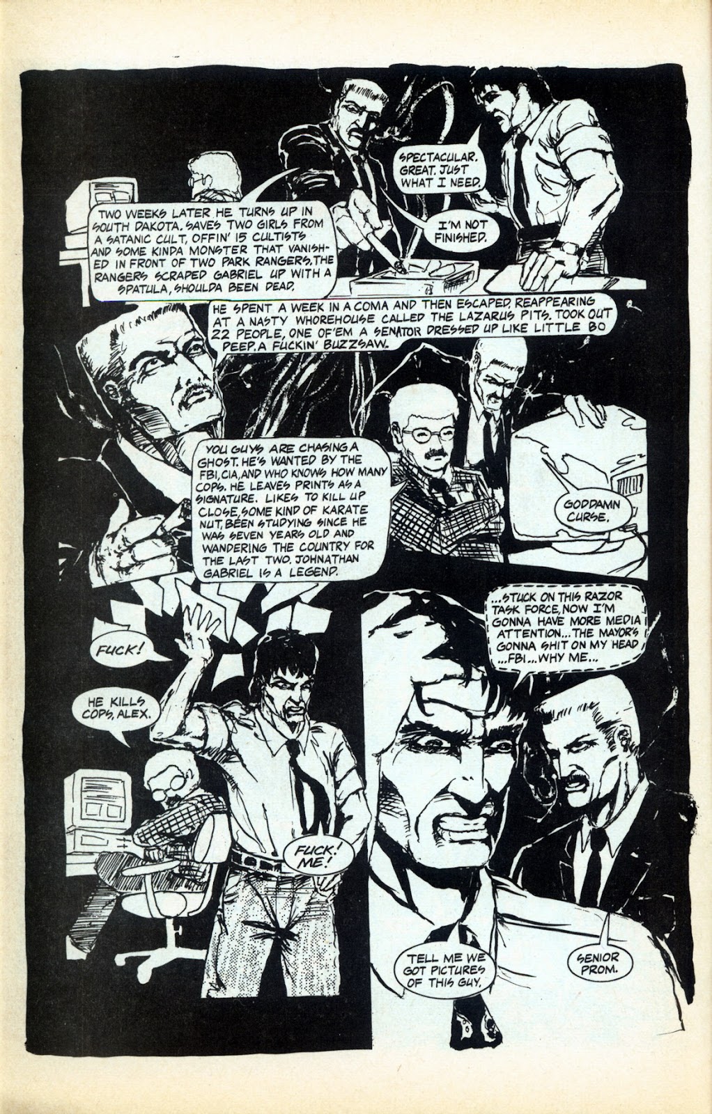 Razor/Dark Angel: The Final Nail issue 1 - Page 18