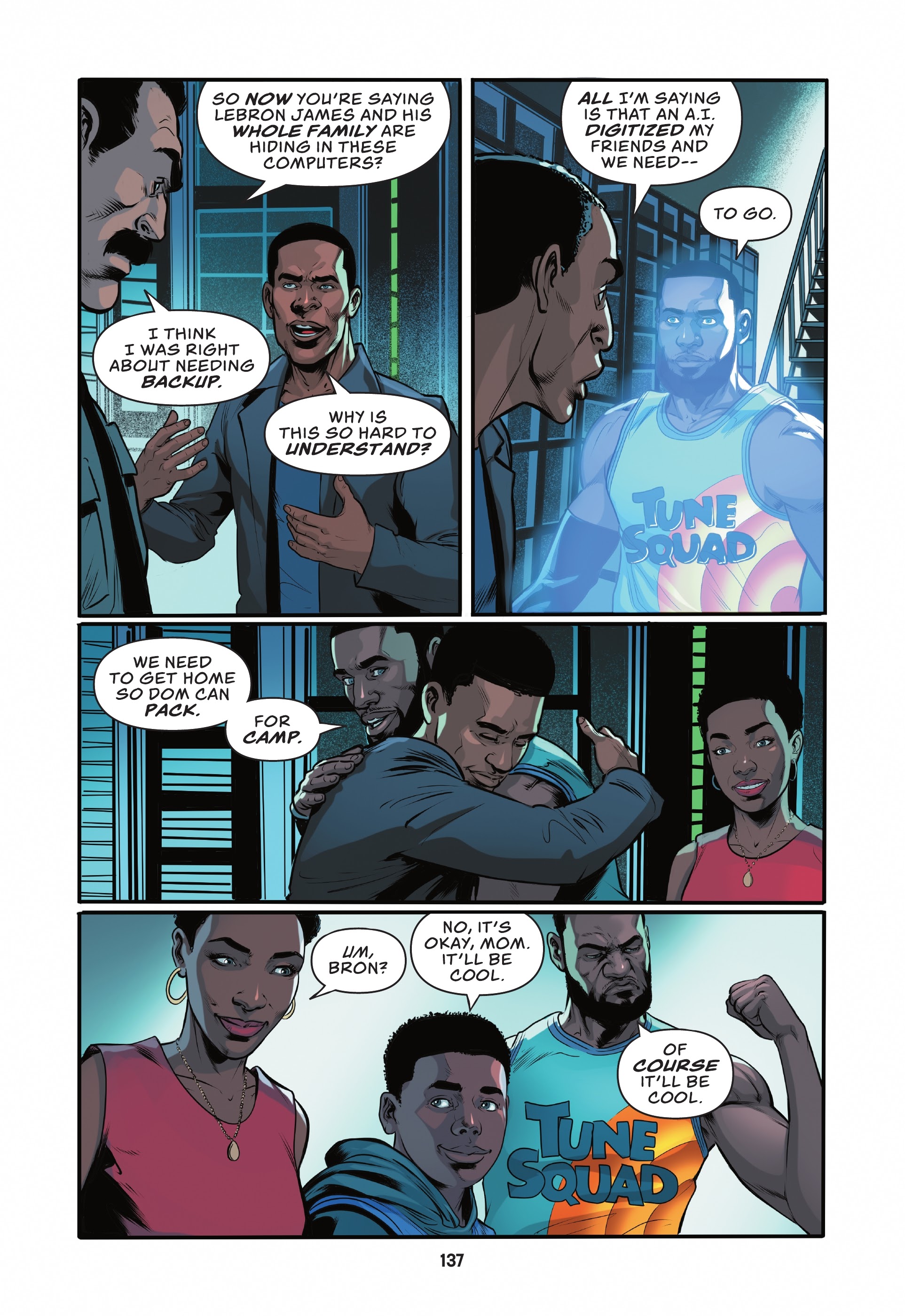 Read online Space Jam: A New Legacy comic -  Issue # TPB - 125