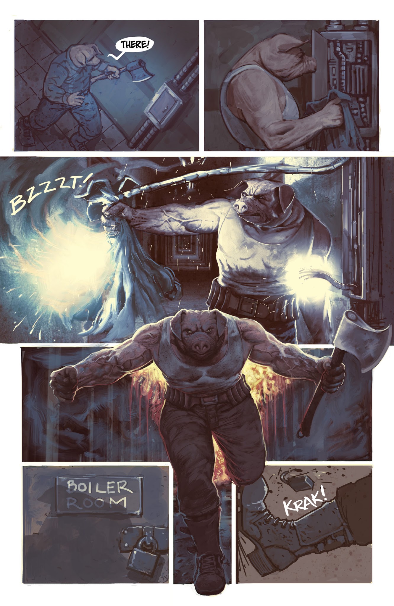 Read online Oink: Heaven's Butcher comic -  Issue # TPB - 37