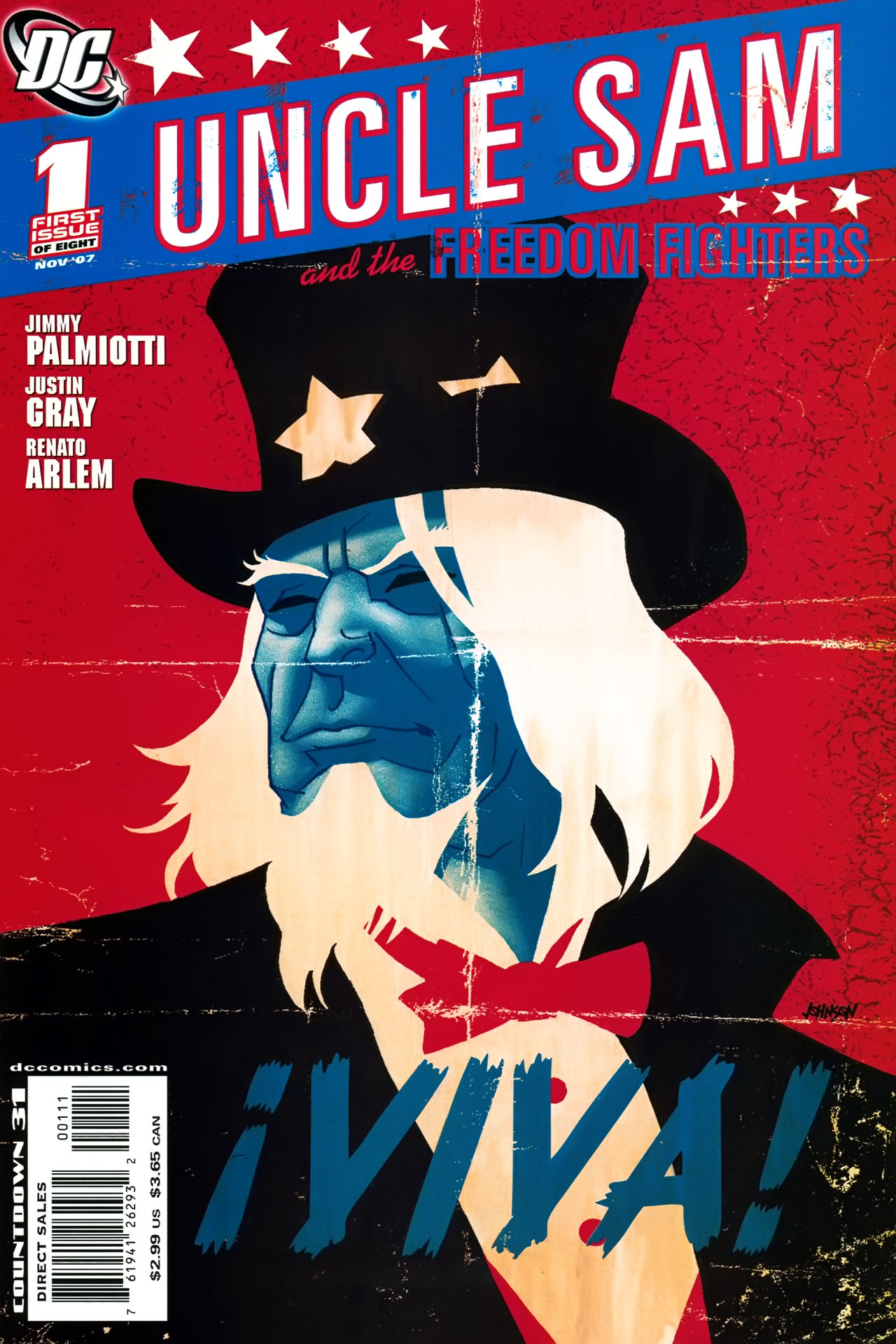 Read online Uncle Sam and the Freedom Fighters (2007) comic -  Issue #1 - 1