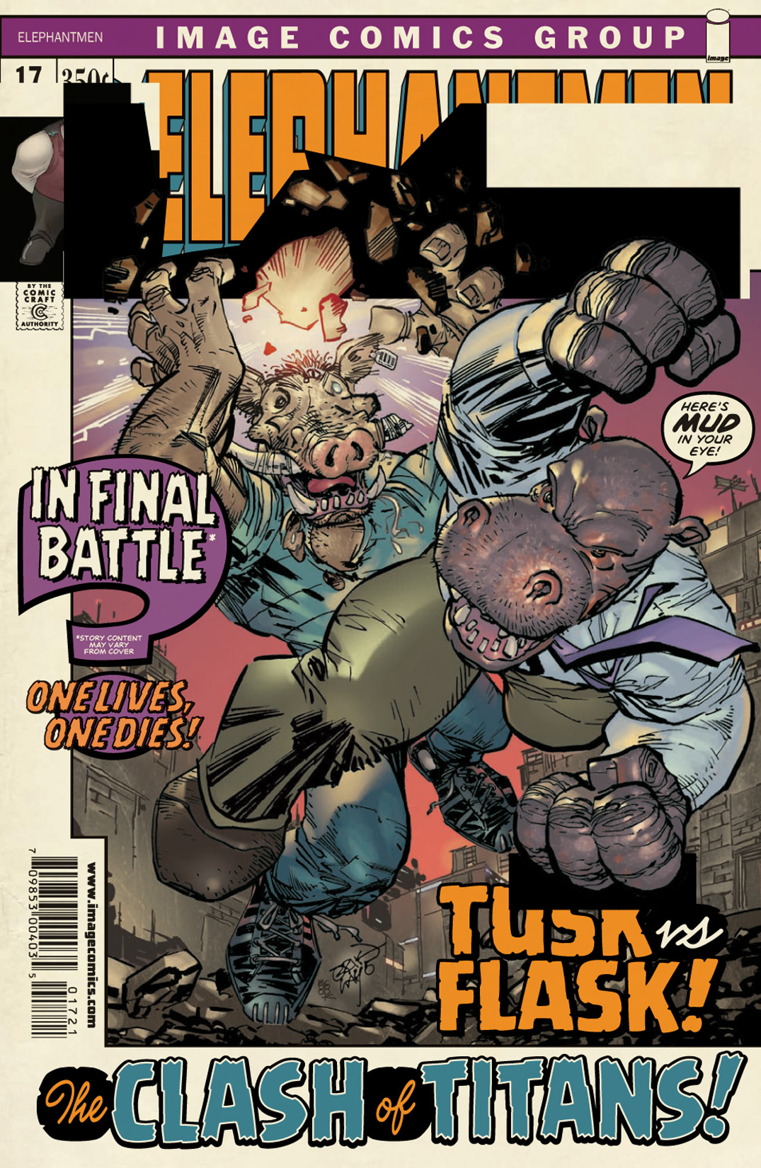 Read online Elephantmen comic -  Issue #17 - 2