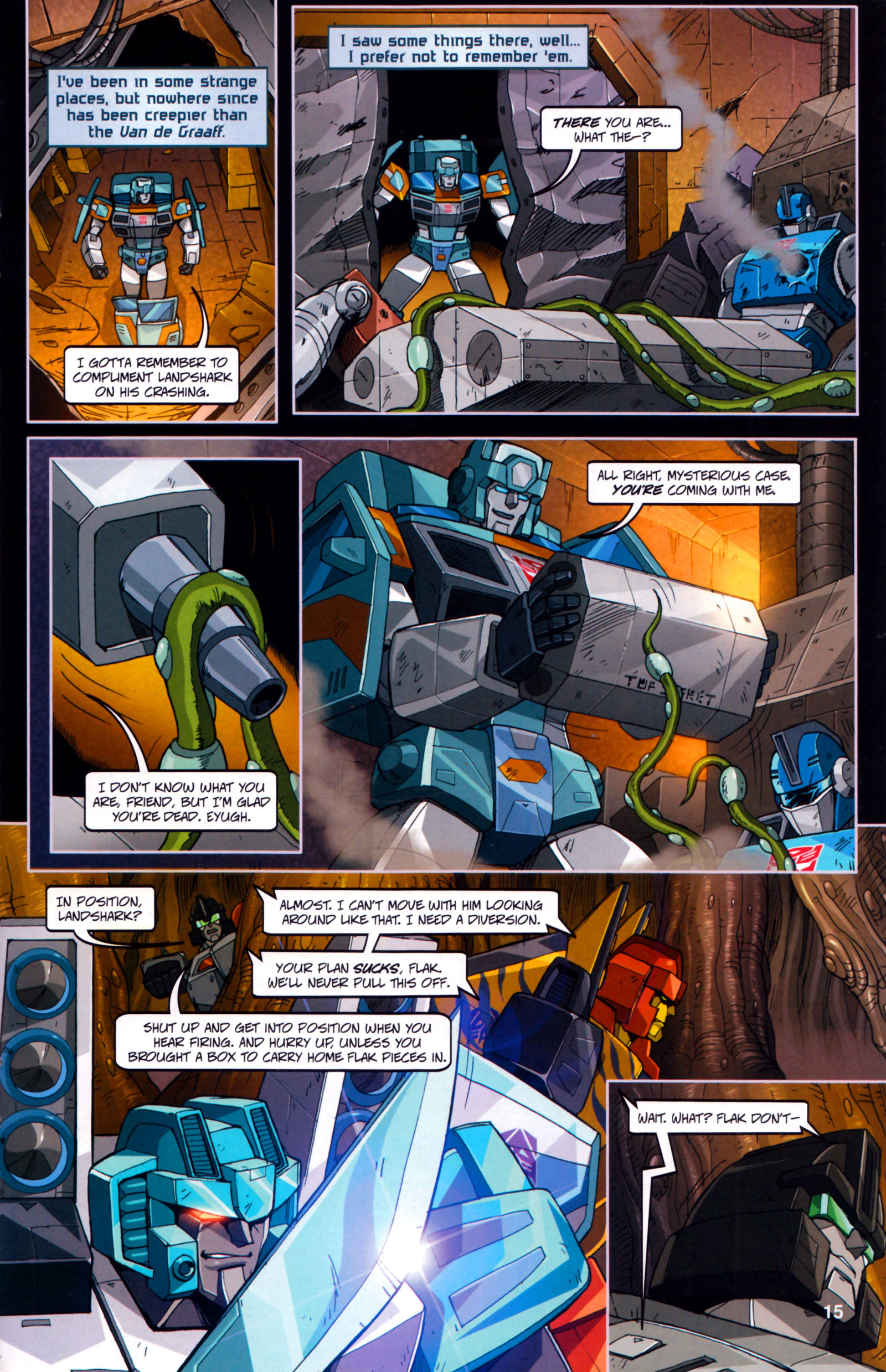 Read online Transformers: Timelines comic -  Issue #4 - 17