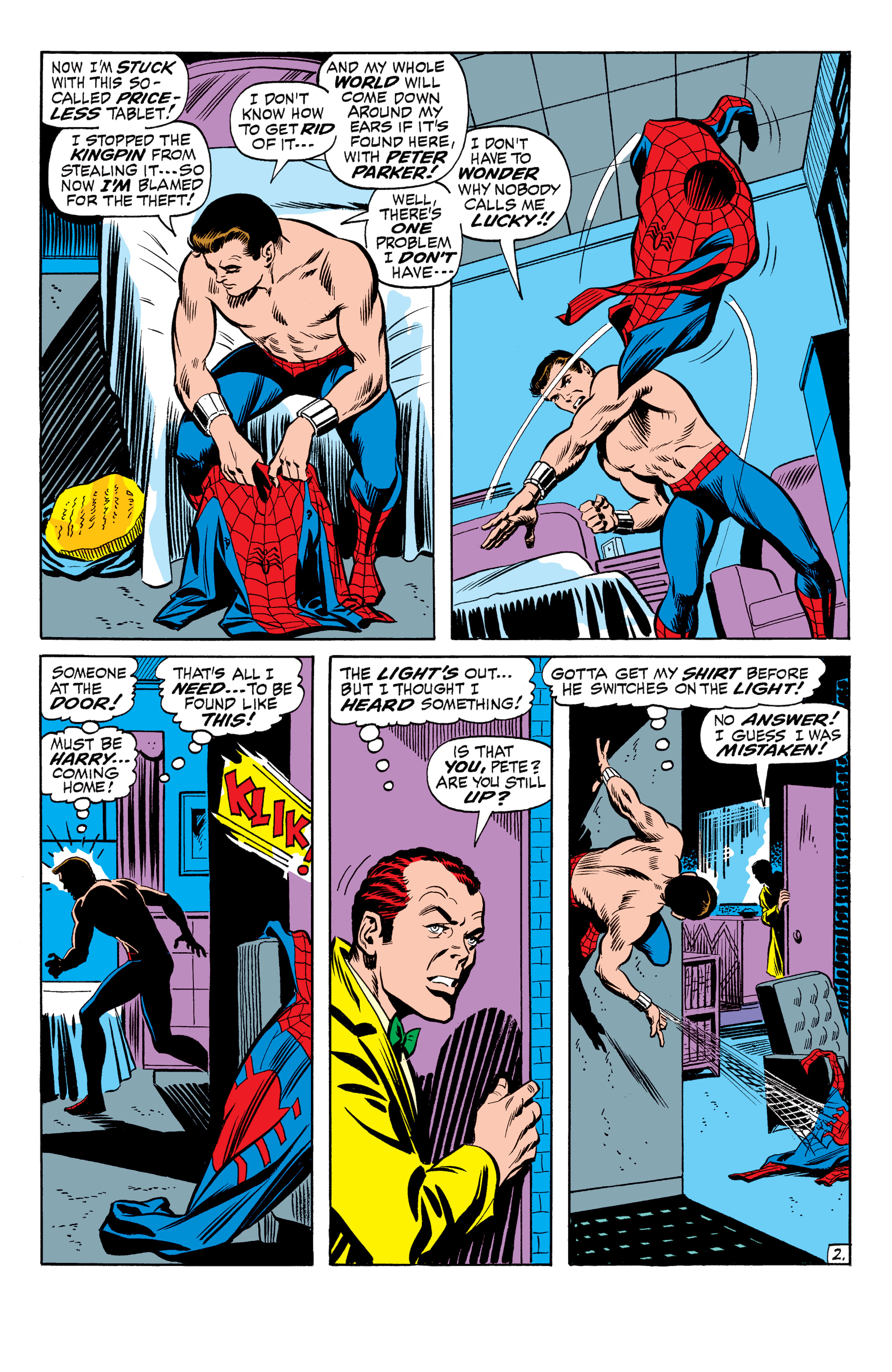 Read online Amazing Spider-Man Epic Collection comic -  Issue # The Secret of the Petrified Tablet (Part 2) - 19