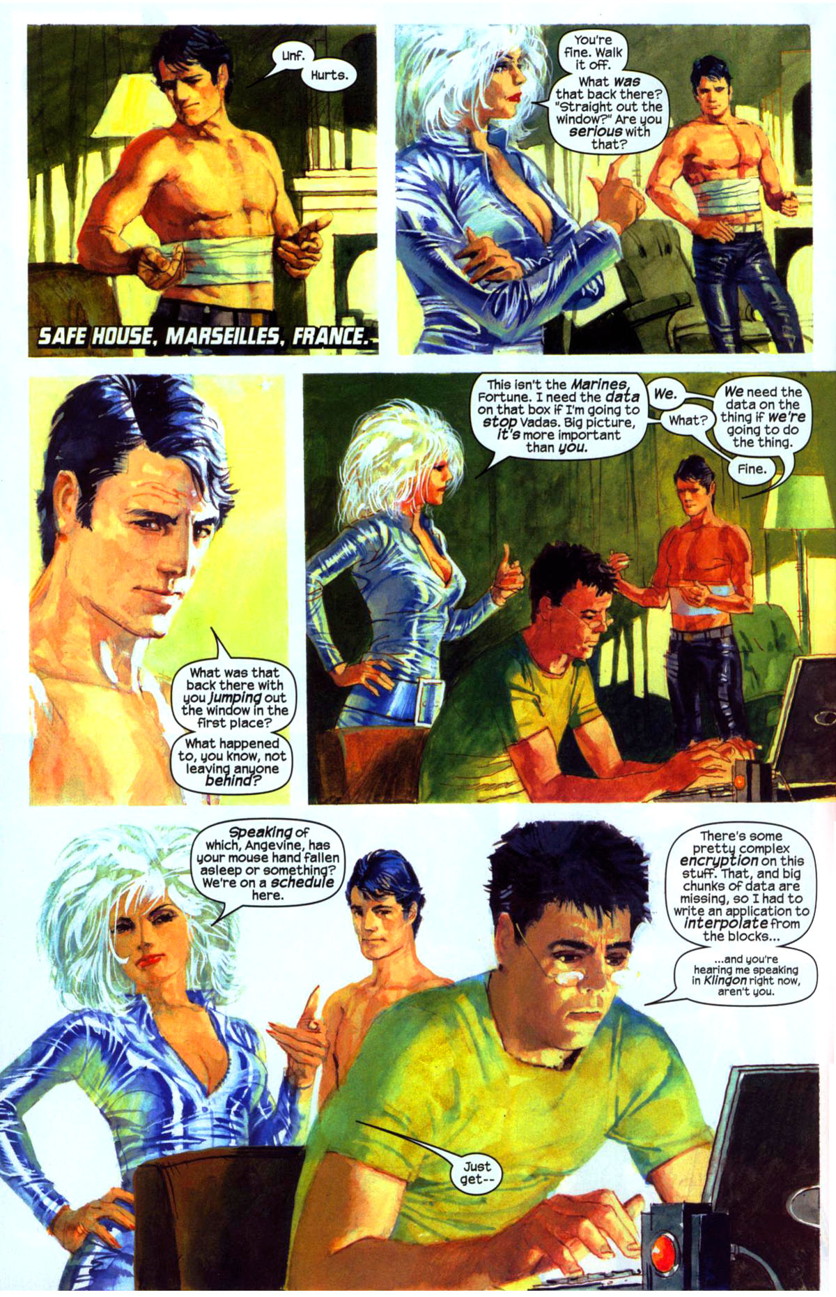 Read online Sable & Fortune comic -  Issue #3 - 7