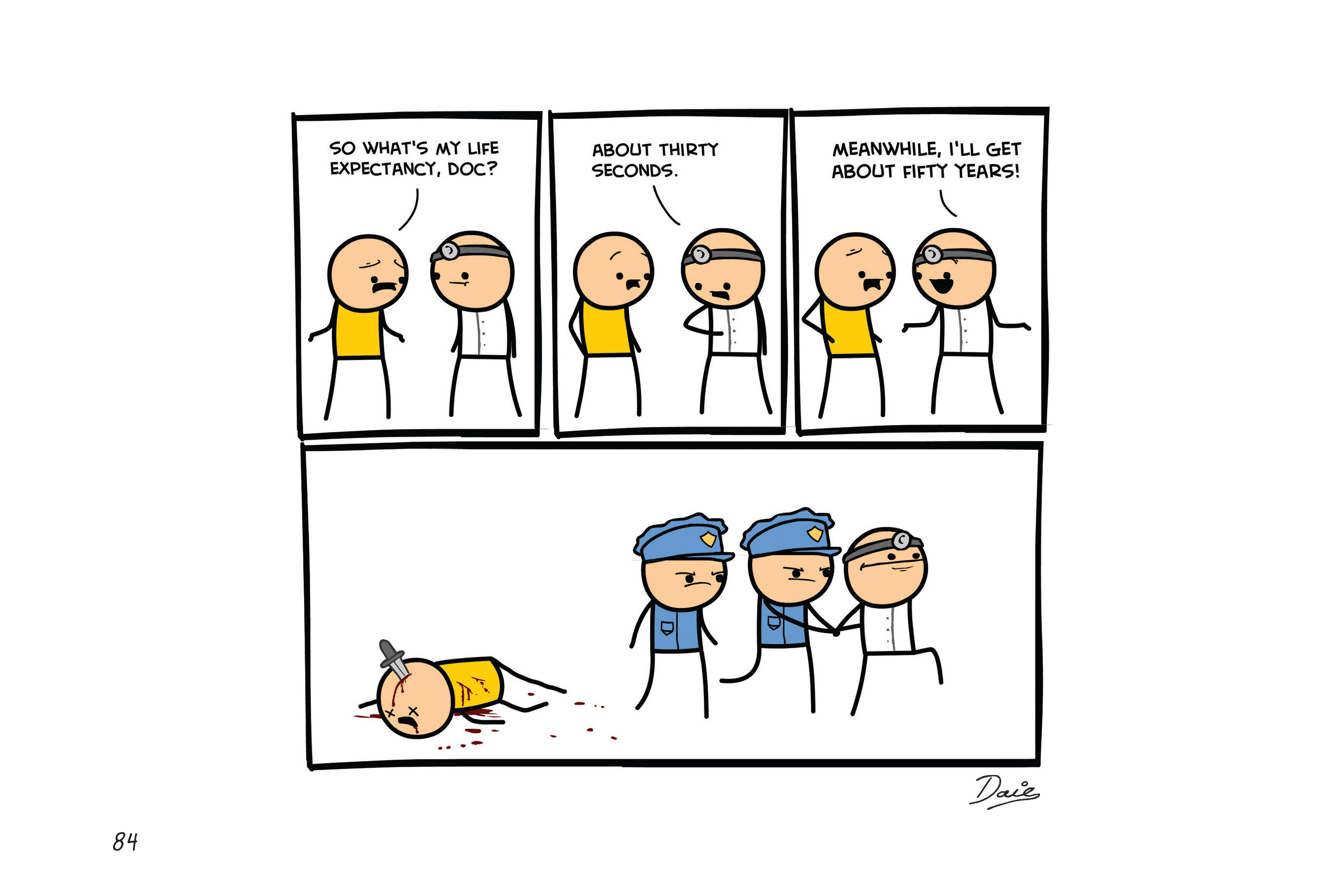 Read online Cyanide & Happiness: Stab Factory comic -  Issue # TPB - 84
