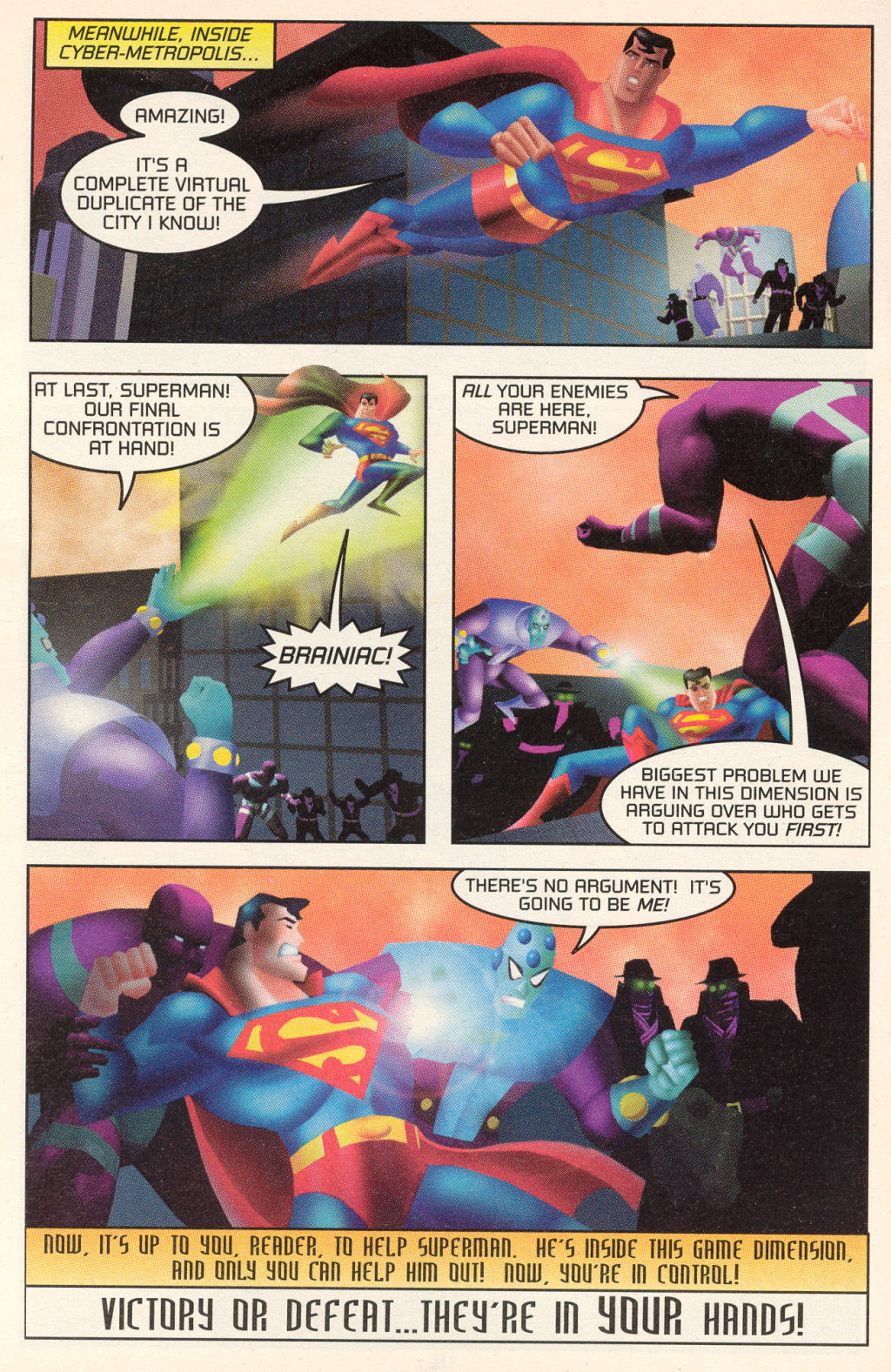 Read online Superman Adventures comic -  Issue # _Special - Dimension of the Dark Shadows - 18