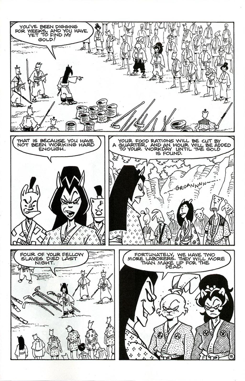 Read online Usagi Yojimbo (1996) comic -  Issue #86 - 18