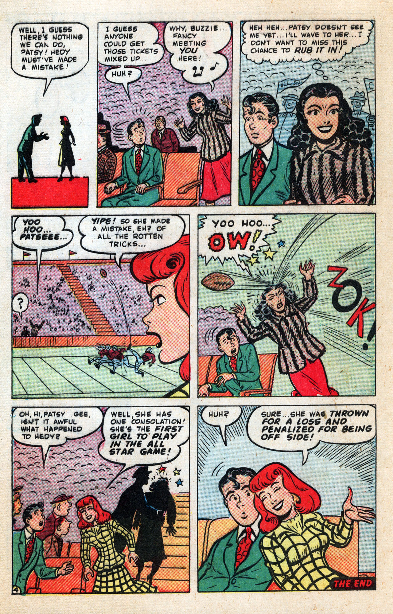 Read online Patsy Walker comic -  Issue #38 - 42