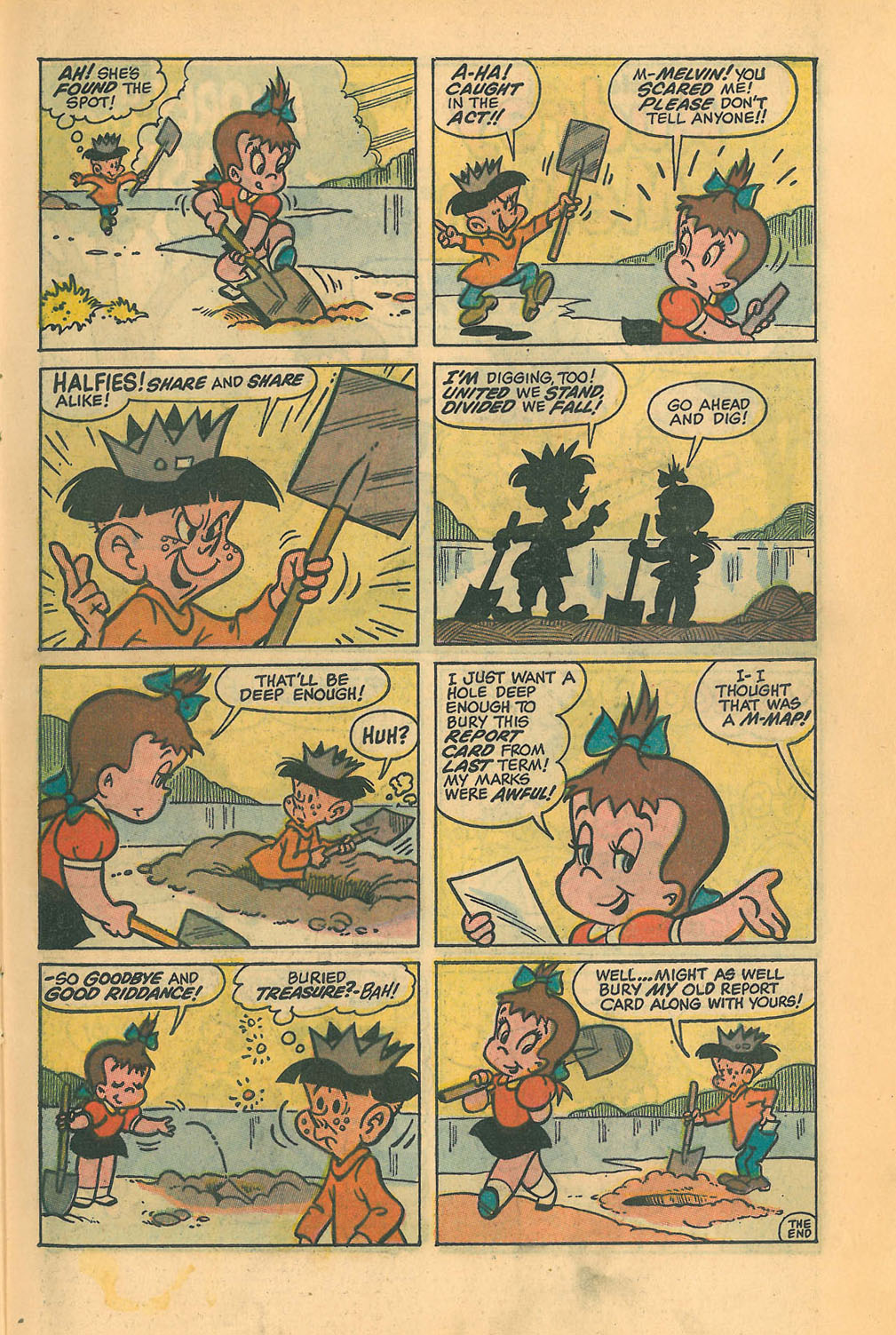 Read online Little Audrey And Melvin comic -  Issue #13 - 11