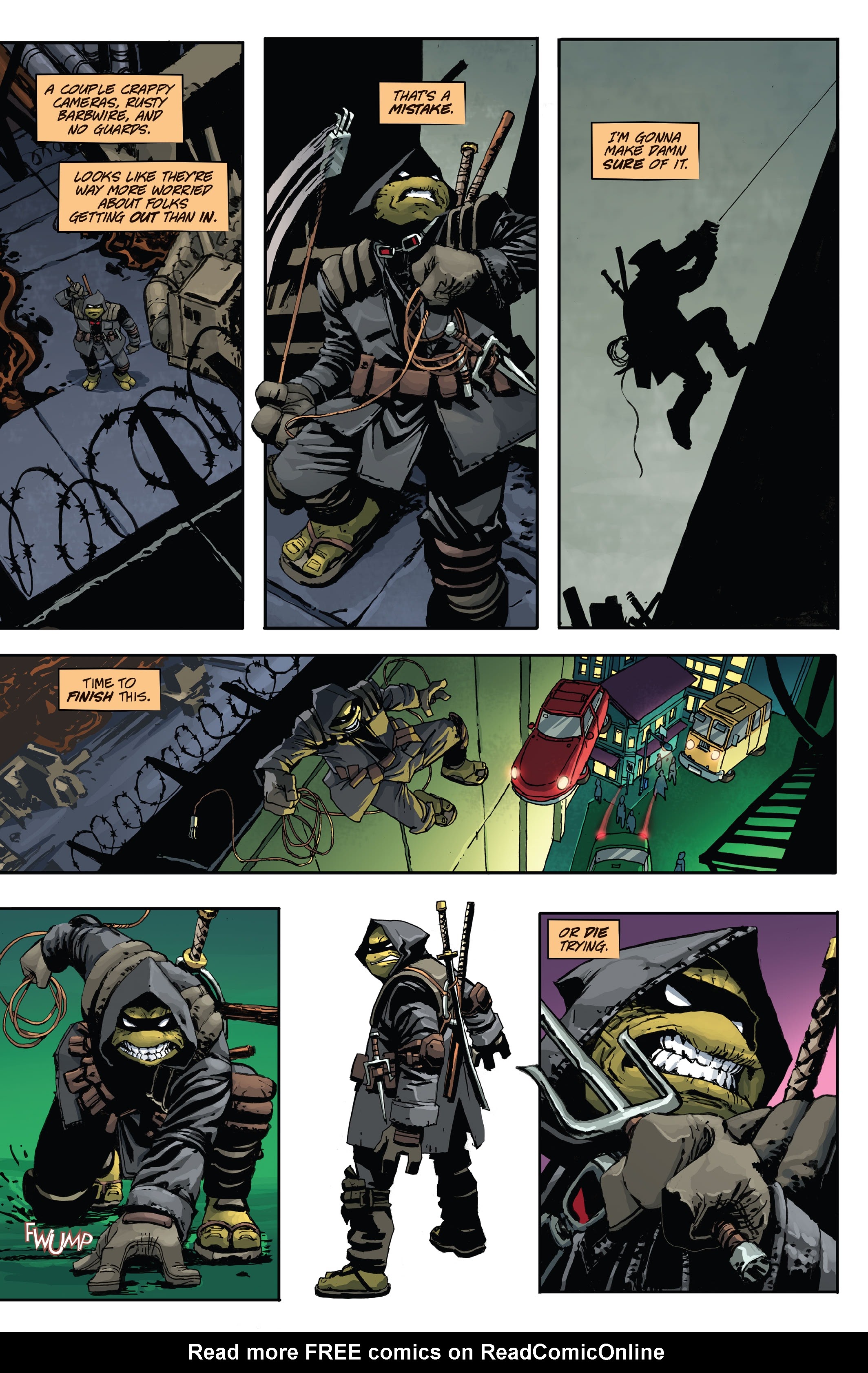 Read online Teenage Mutant Ninja Turtles: The Last Ronin comic -  Issue # _Director's Cut - 6