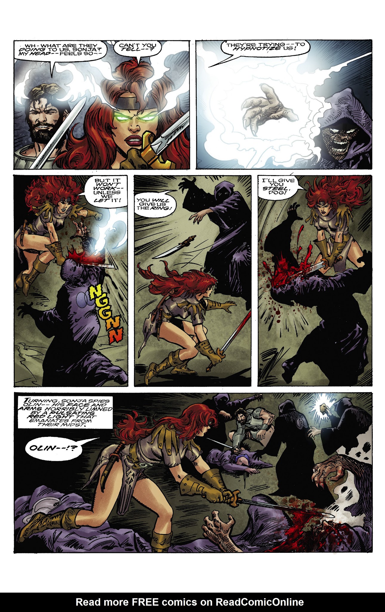 Read online Classic Red Sonja Re-Mastered comic -  Issue #3 - 4