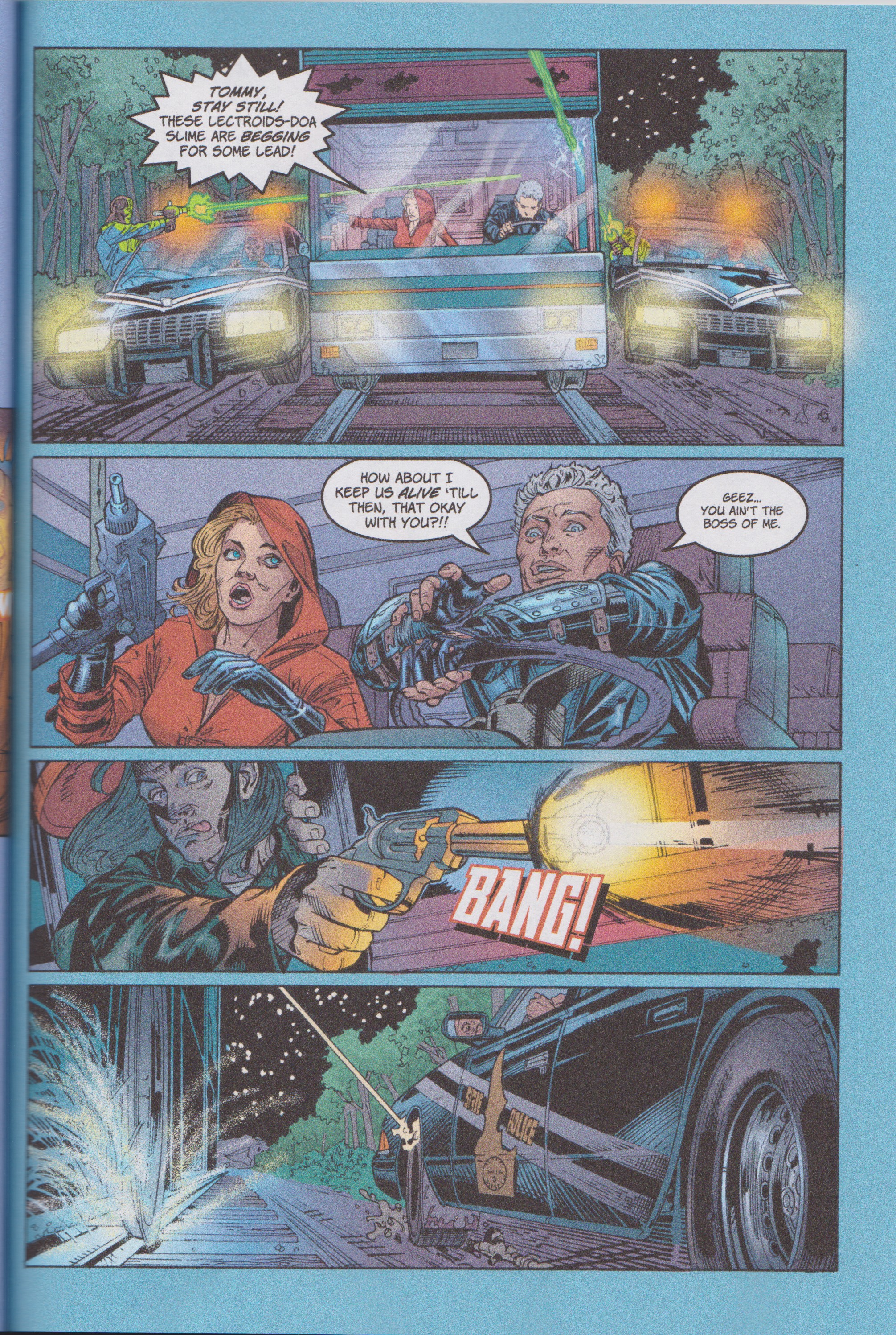 Read online Buckaroo Banzai: Return of the Screw (2007) comic -  Issue # TPB - 69