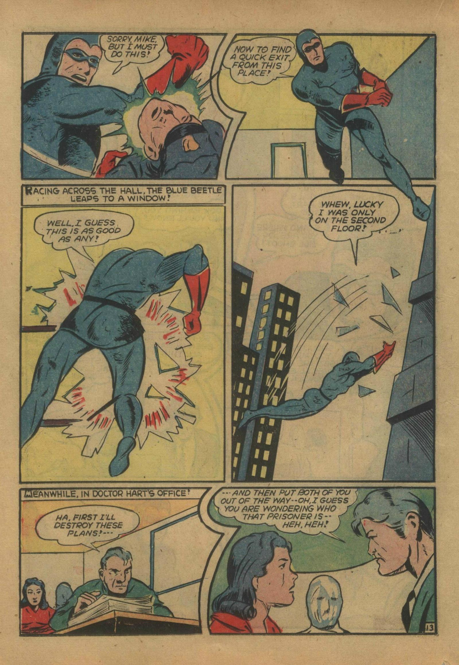 Read online The Blue Beetle comic -  Issue #14 - 32