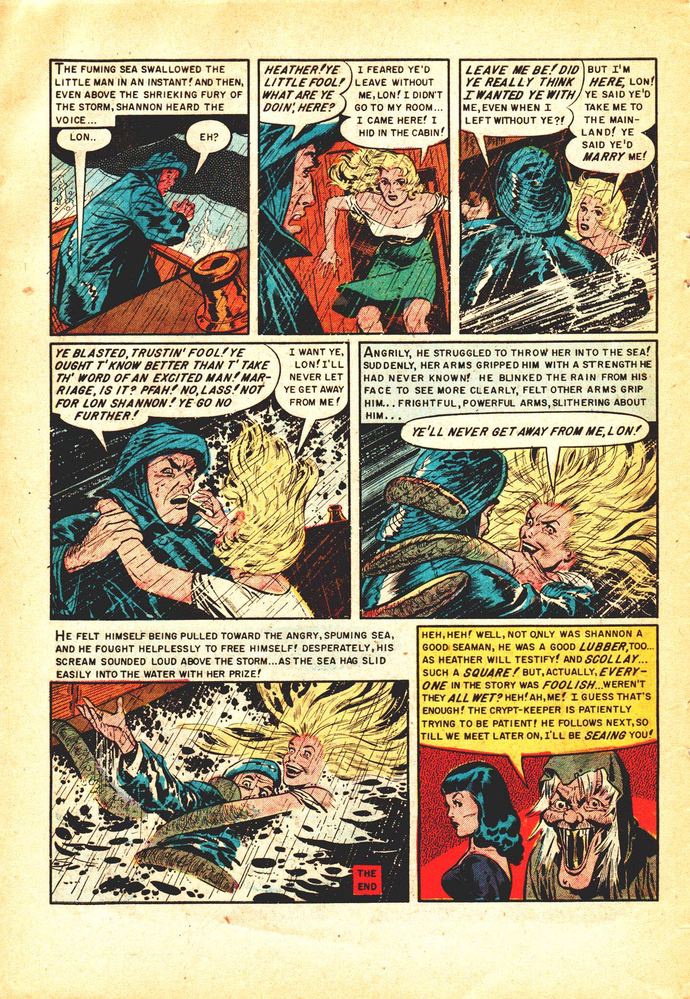 Read online The Vault of Horror (1950) comic -  Issue #38 - 11