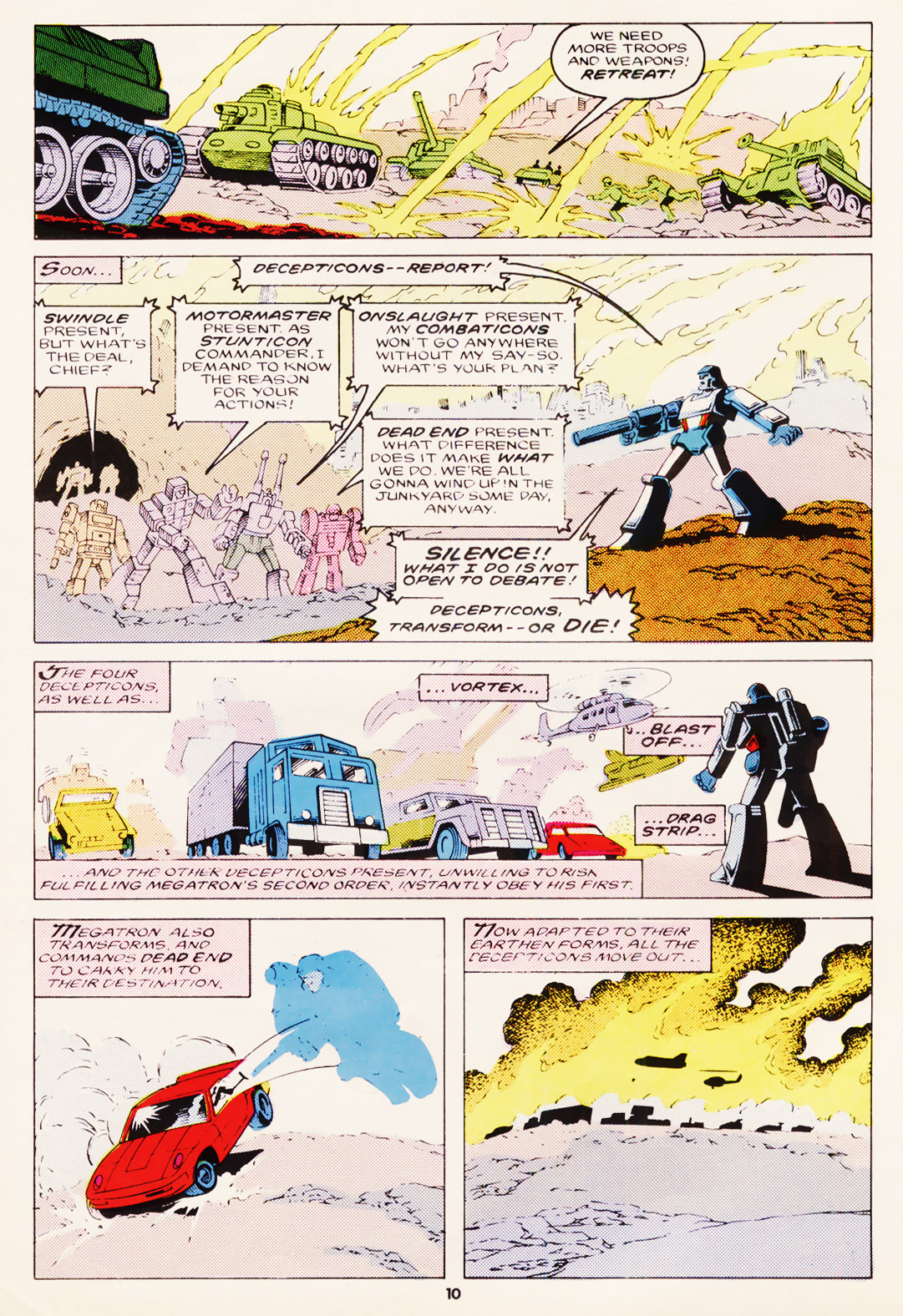 Read online The Transformers (UK) comic -  Issue #107 - 10