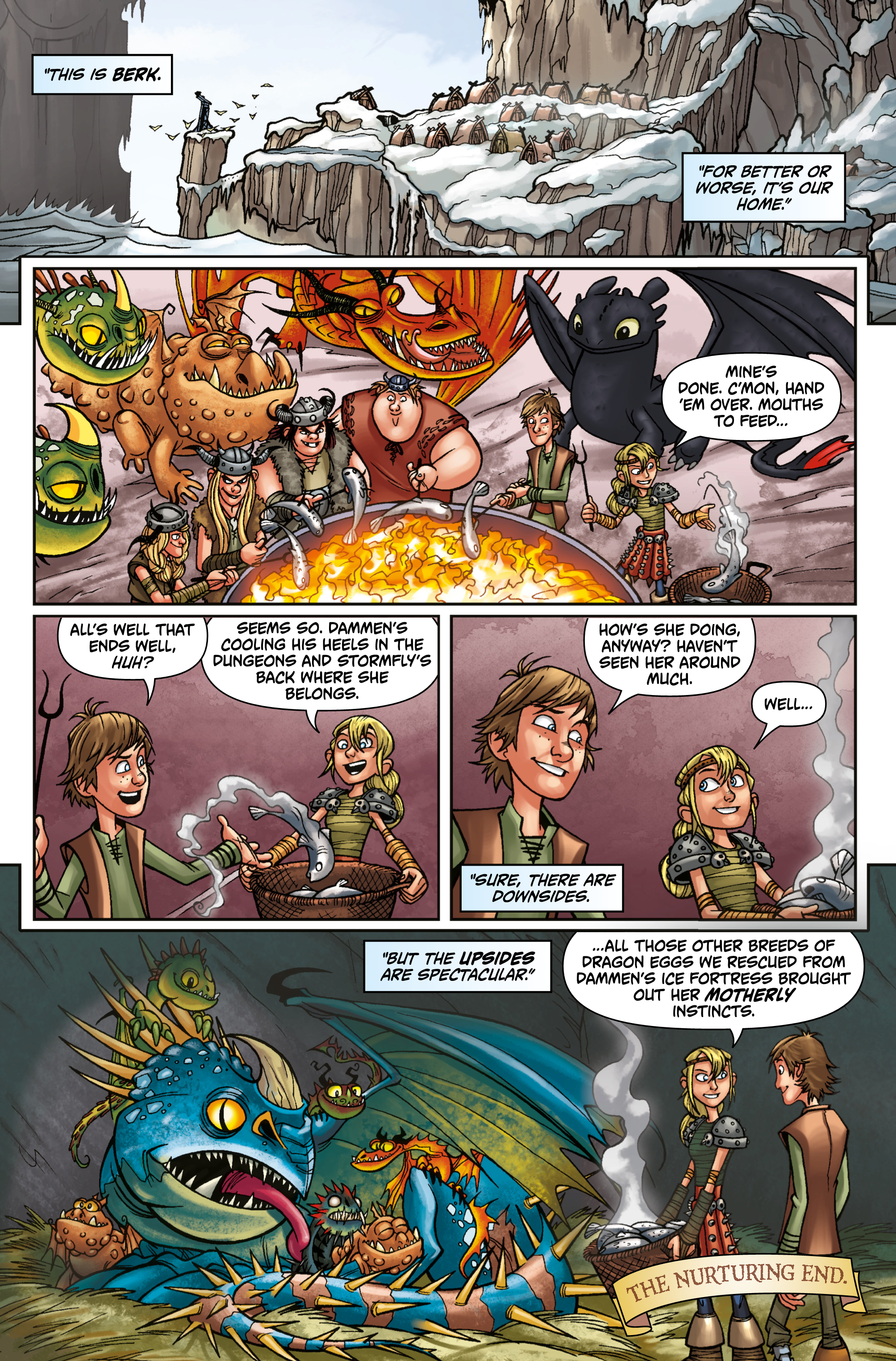Read online DreamWorks Dragons: Riders of Berk comic -  Issue # _TPB - 48