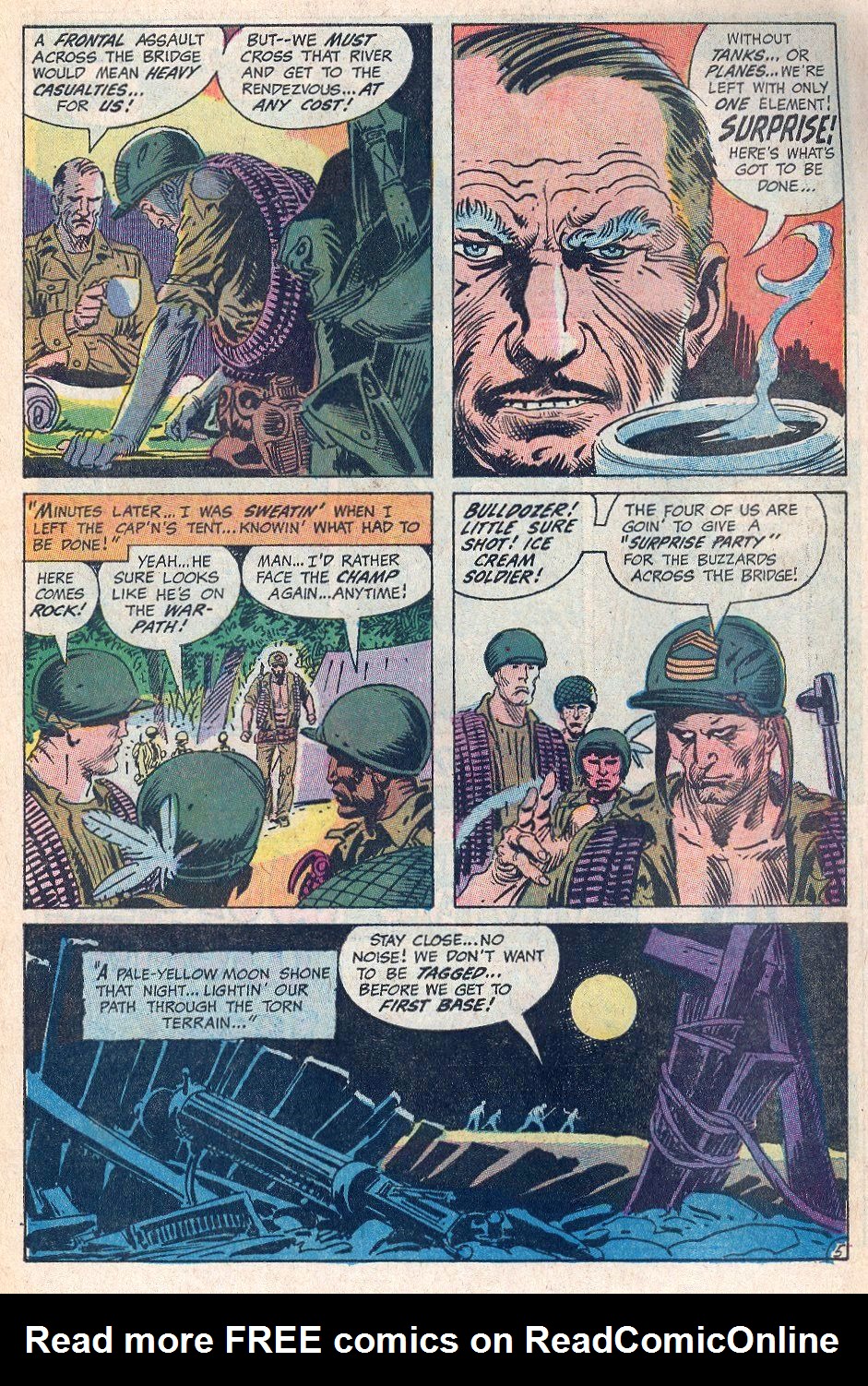 Read online Our Army at War (1952) comic -  Issue #217 - 7