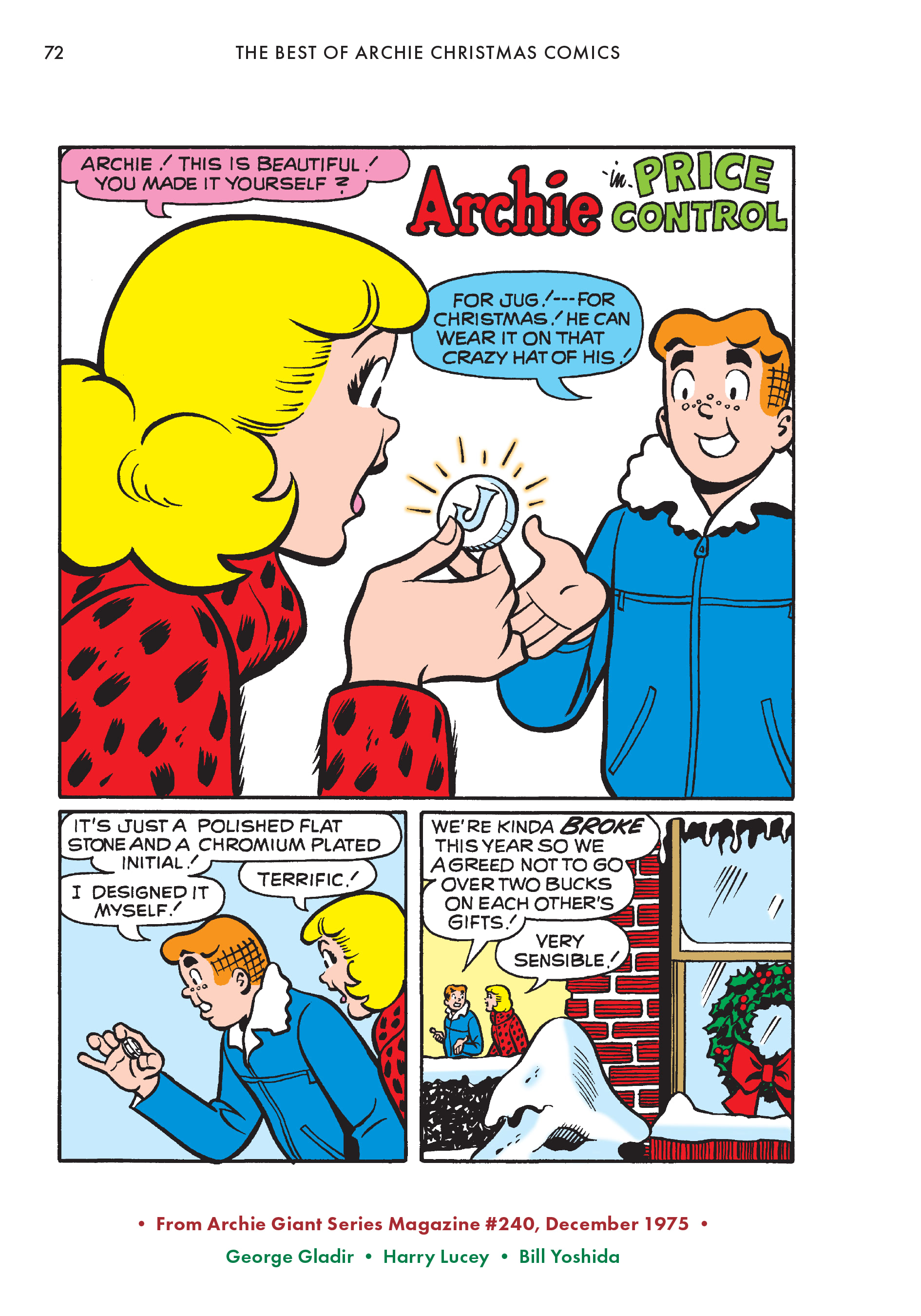 Read online The Best of Archie: Christmas Comics comic -  Issue # TPB (Part 1) - 71