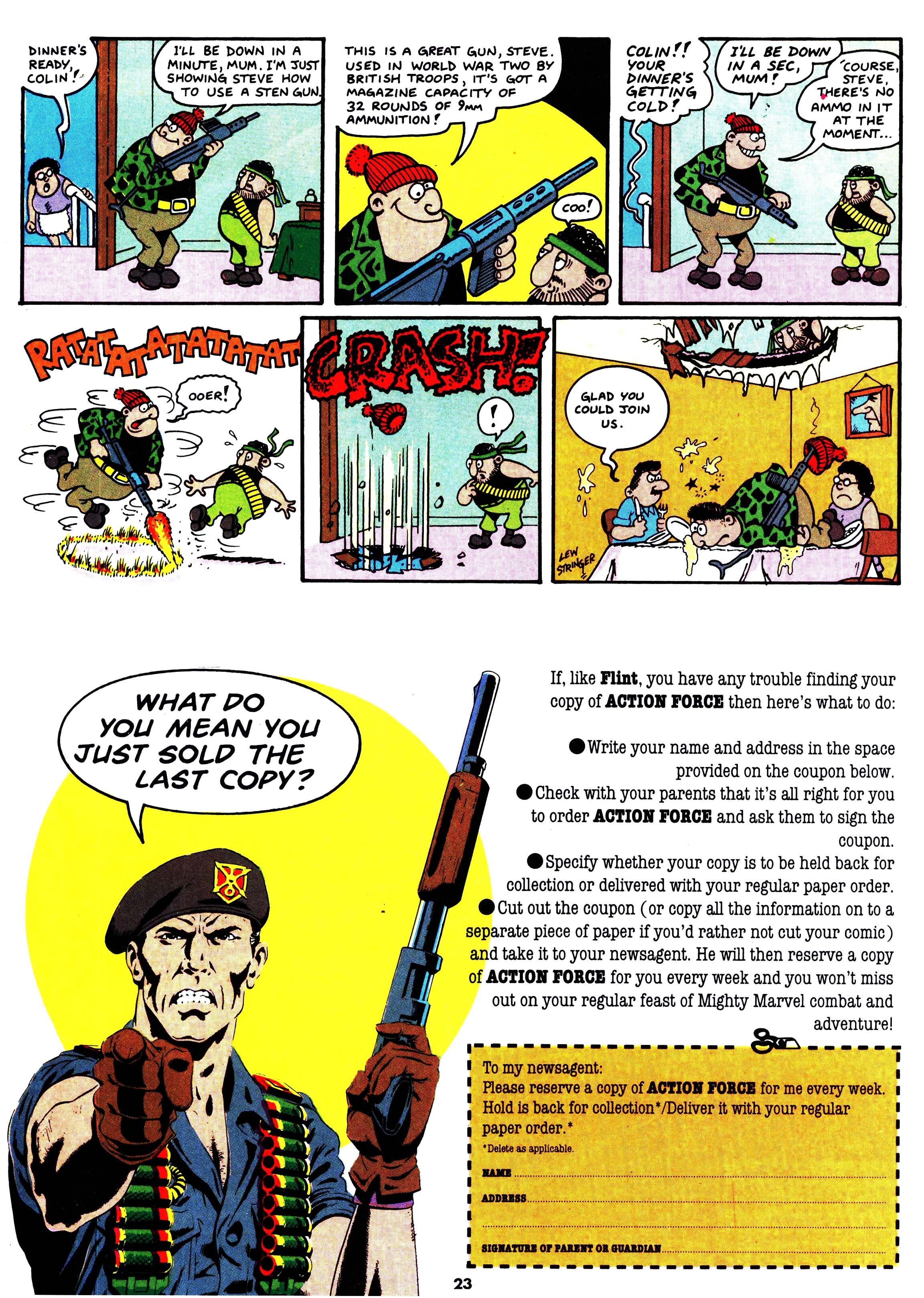 Read online Action Force comic -  Issue #22 - 22