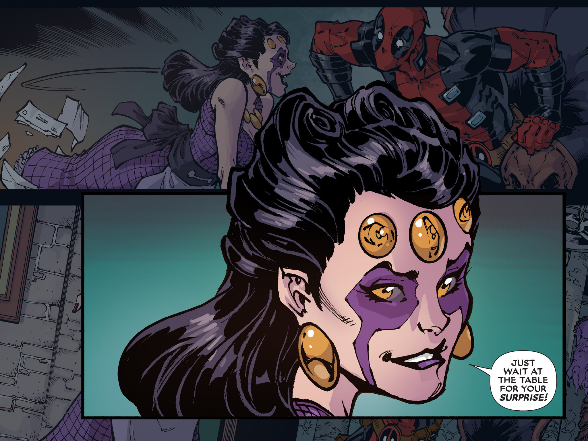 Read online Deadpool: Too Soon? Infinite Comic comic -  Issue #4 - 56
