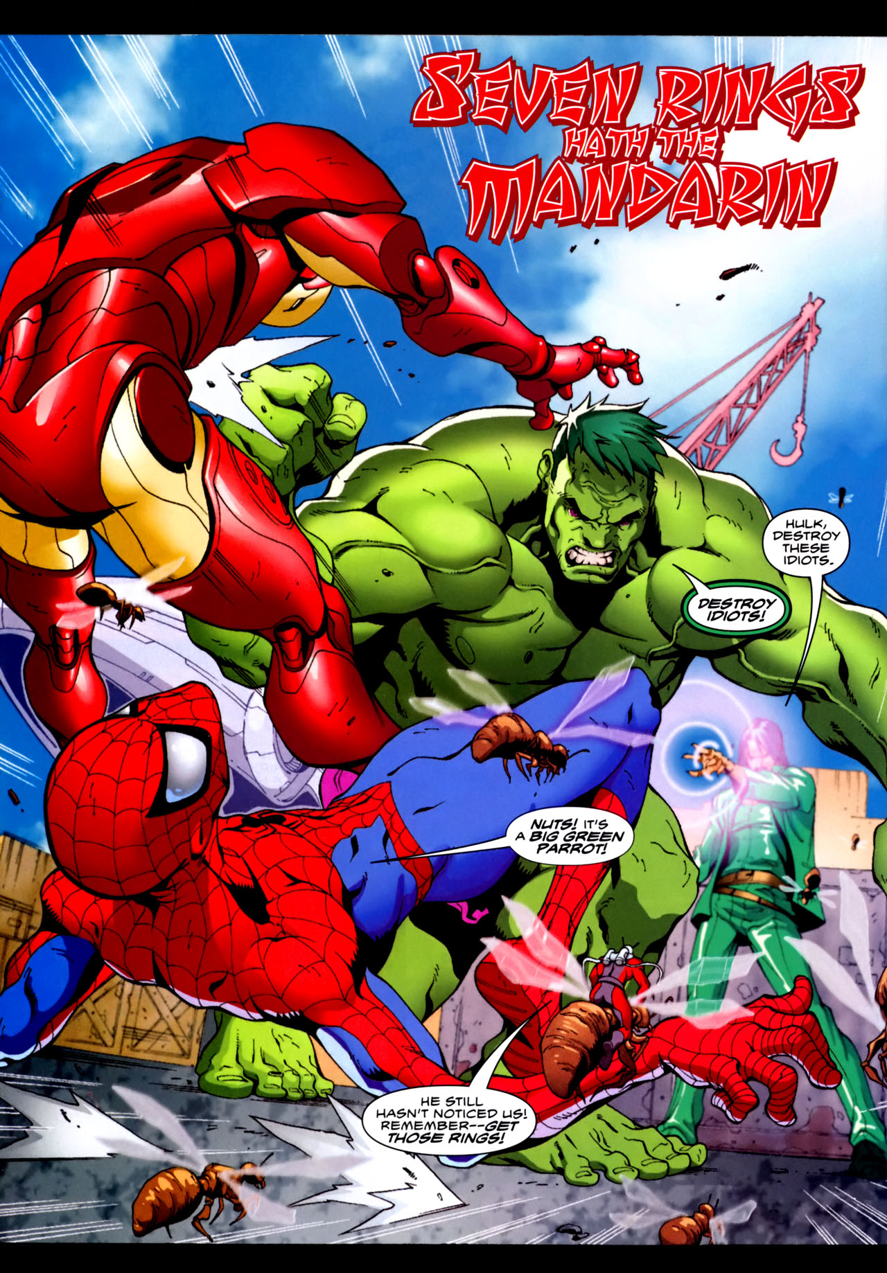 Read online Marvel Adventures: Iron Man, Hulk, and Spider-Man comic -  Issue # Full - 4