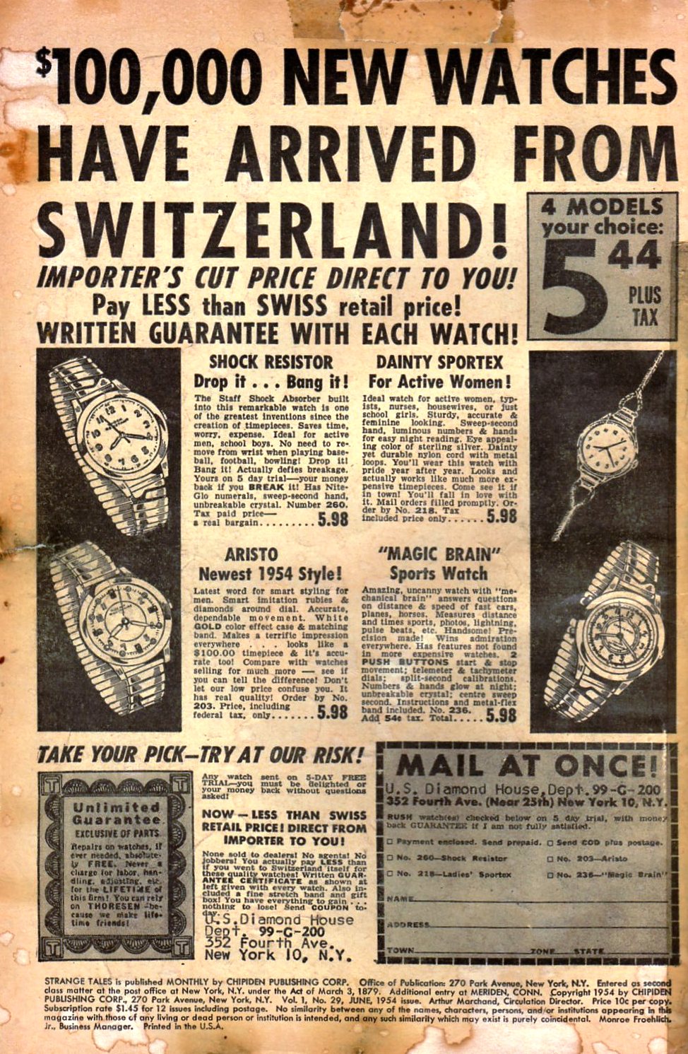 Read online Strange Tales (1951) comic -  Issue #29 - 2