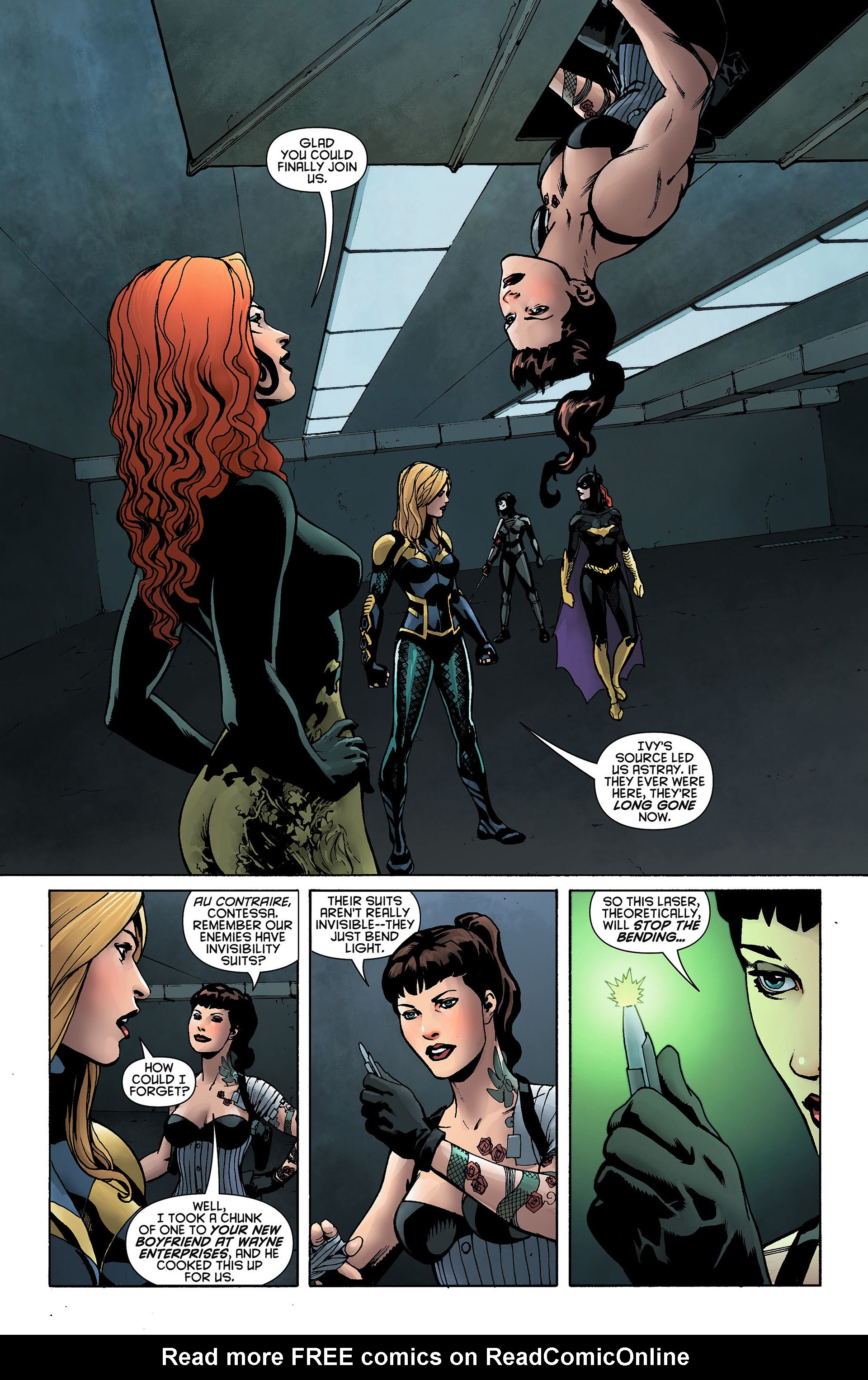 Read online Birds of Prey (2011) comic -  Issue #4 - 18