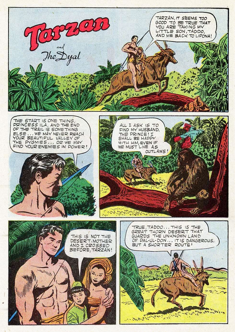 Read online Tarzan (1948) comic -  Issue #18 - 27