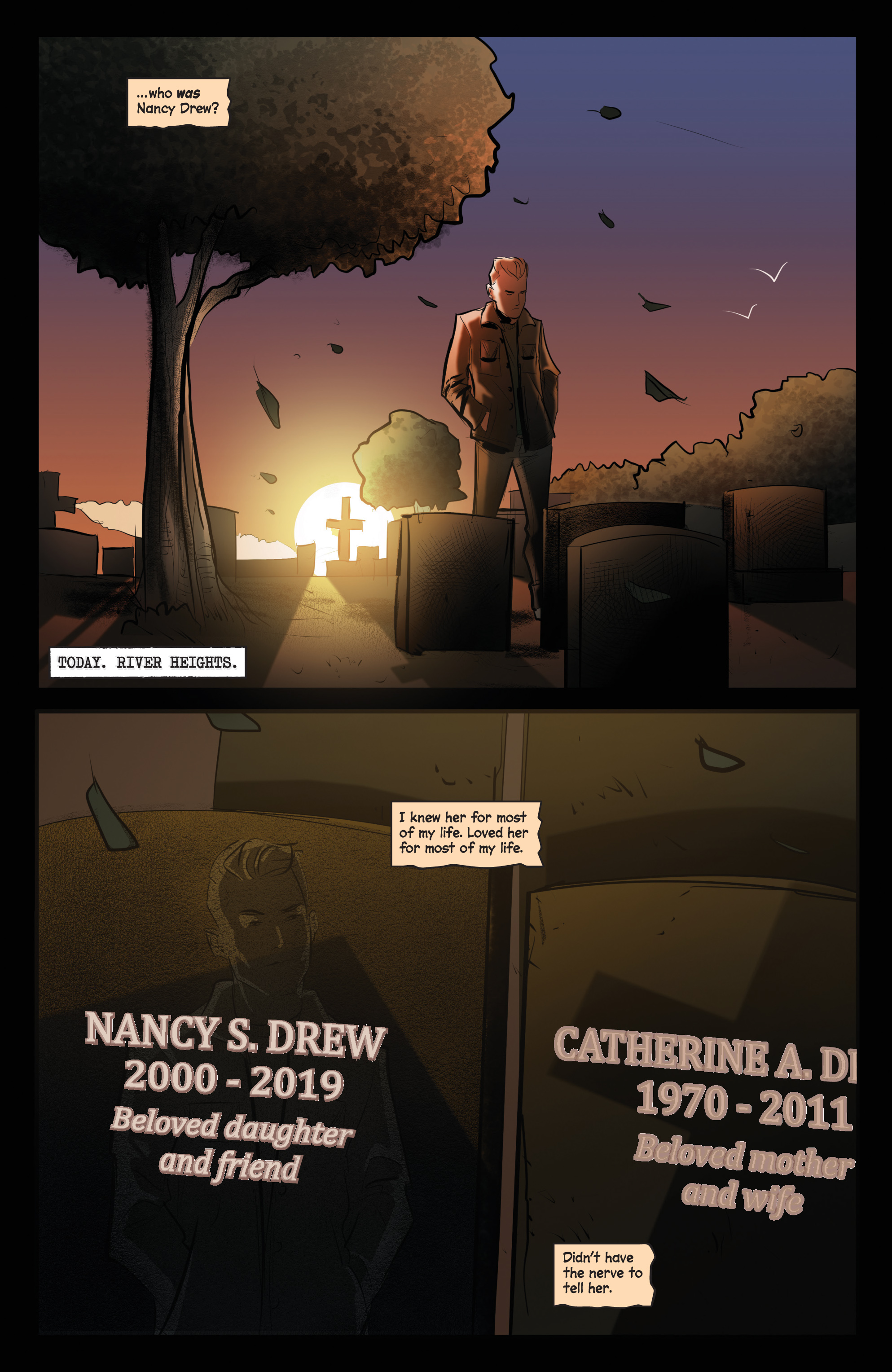 Read online Nancy Drew & The Hardy Boys: The Death of Nancy Drew comic -  Issue #1 - 4