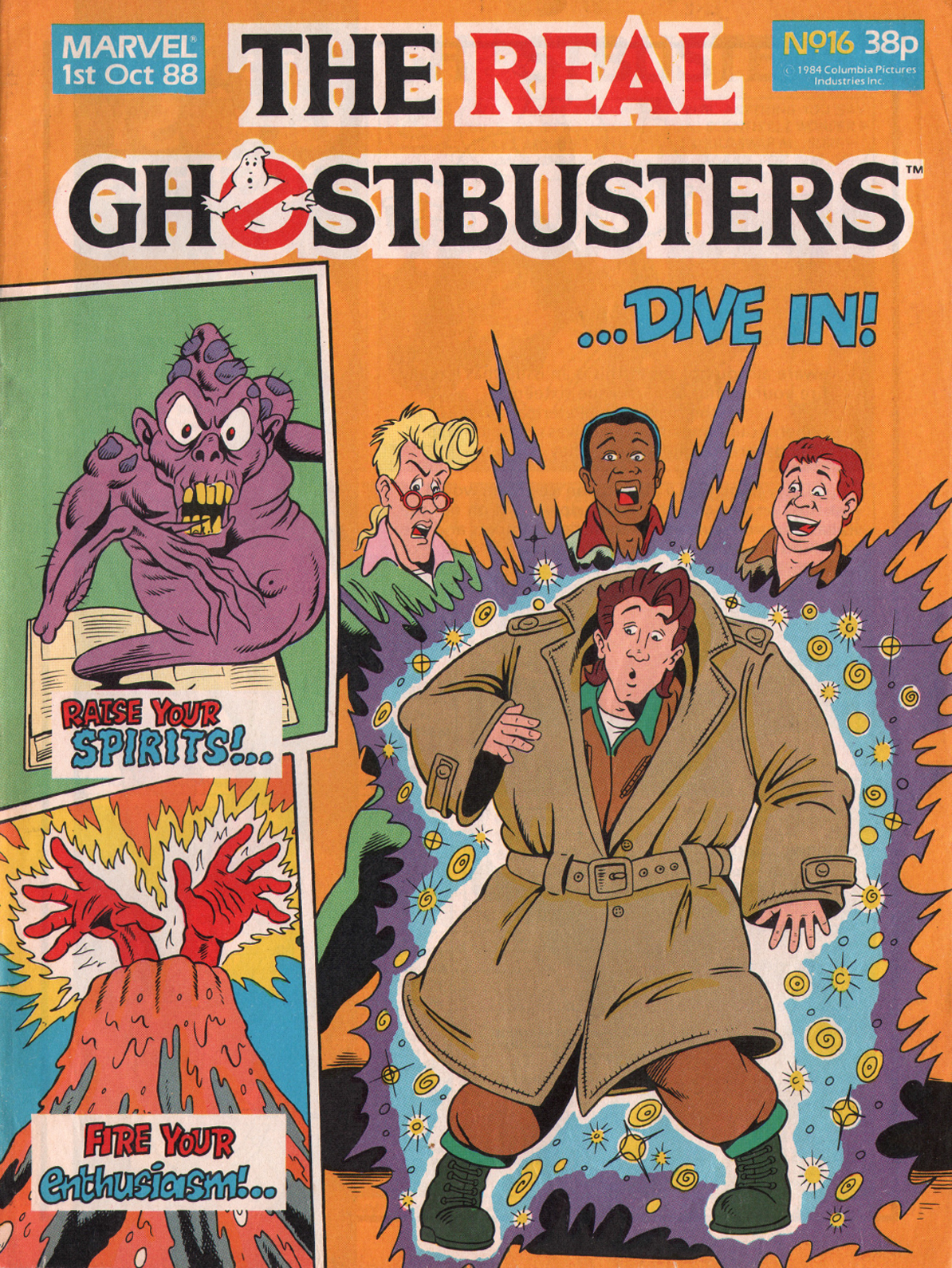 Read online The Real Ghostbusters comic -  Issue #16 - 1