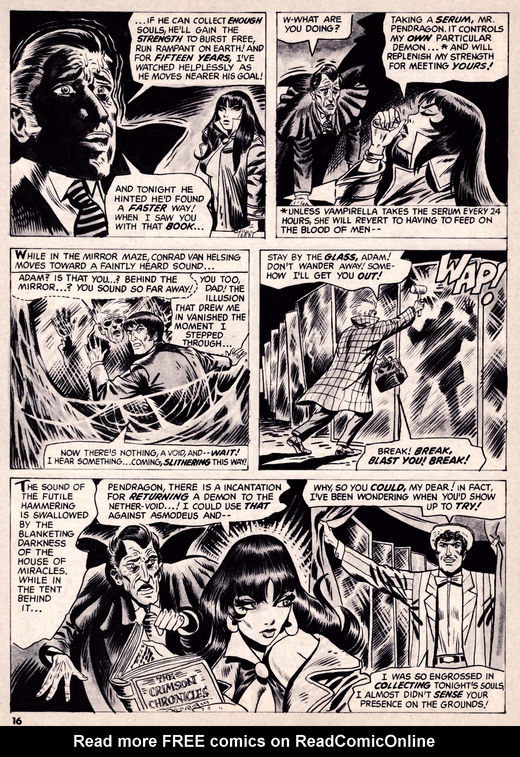 Read online Vampirella (1969) comic -  Issue #11 - 16