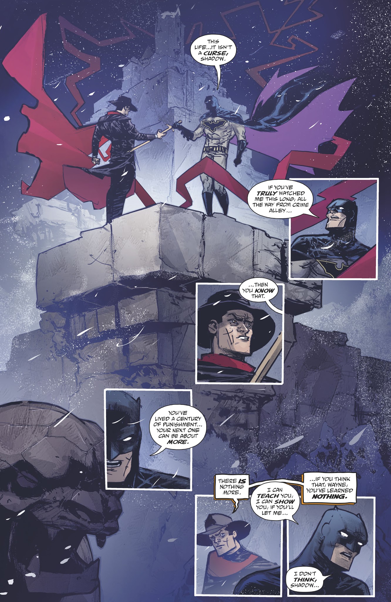 Read online Batman/Shadow comic -  Issue #6 - 24