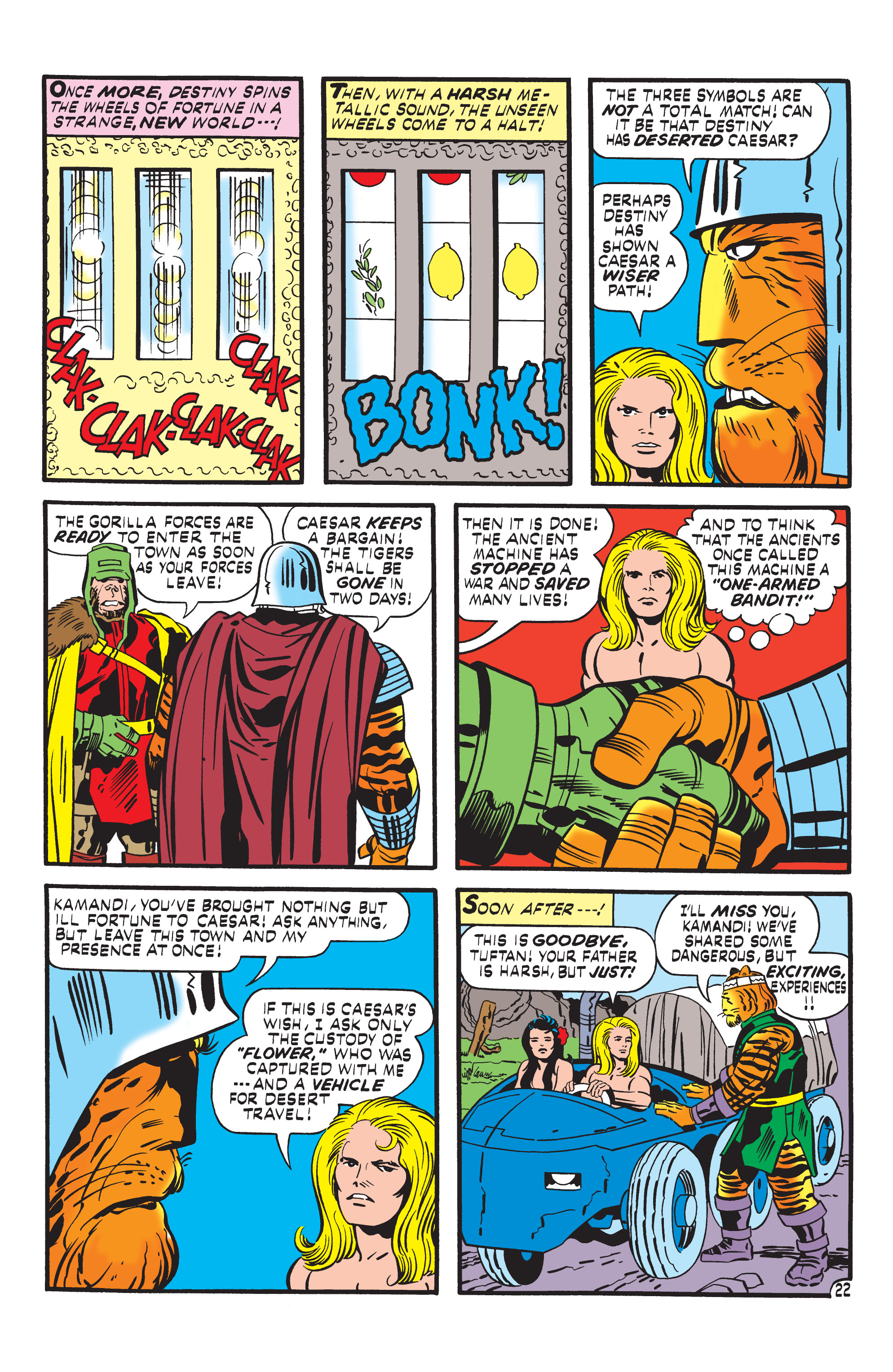 Read online Kamandi, The Last Boy On Earth comic -  Issue #5 - 22